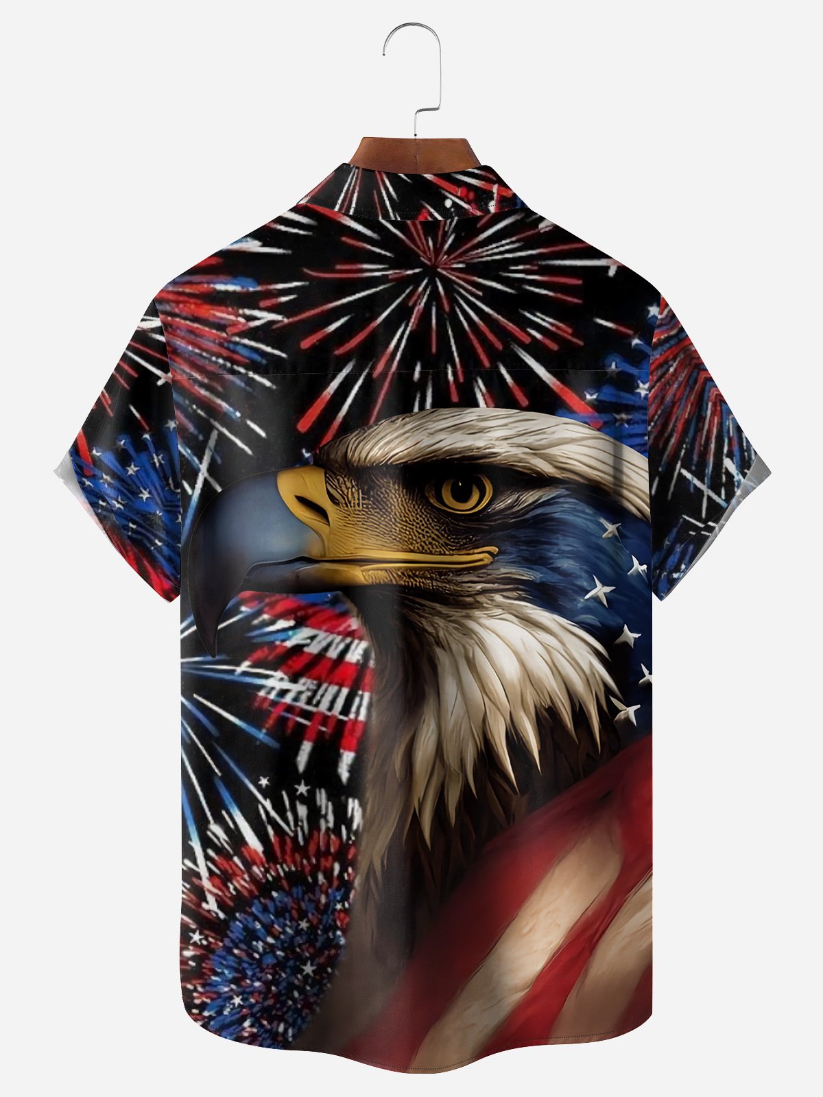 American Eagle Chest Pocket Short Sleeve Casual Shirt