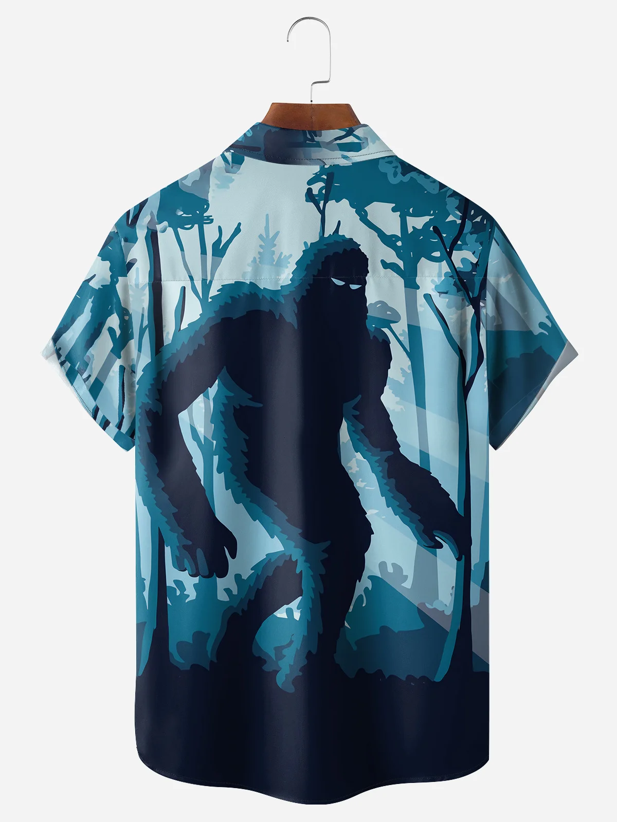 Chest Pocket Short Sleeve Casual Shirt