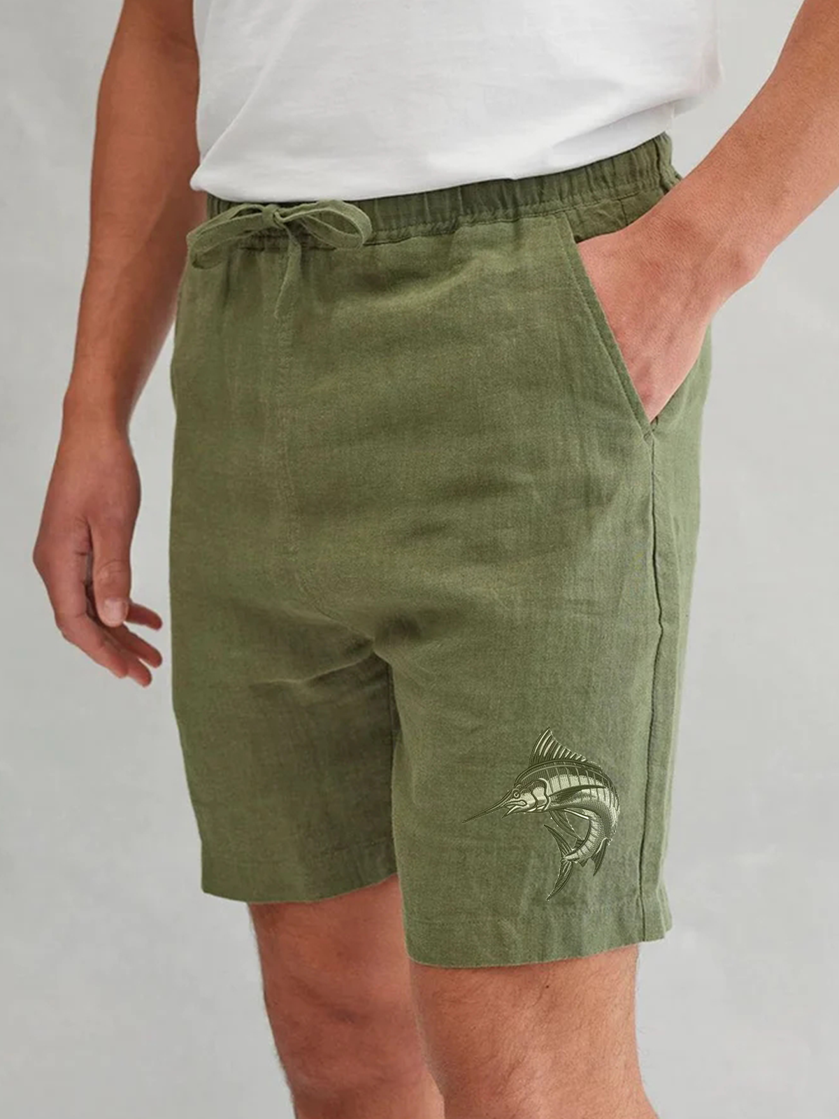 Cotton Marlin Casual Bermuda Shorts