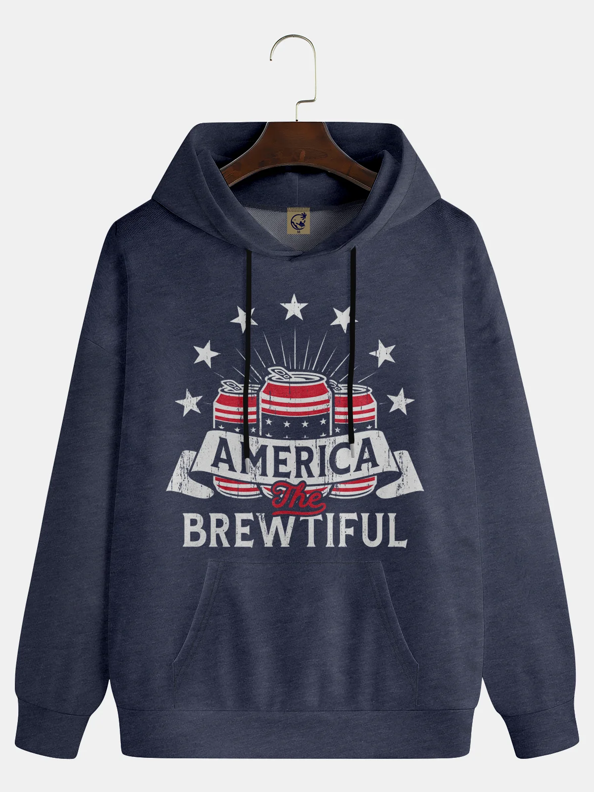 Hardaddy American Flag Hoodie Sweatshirt