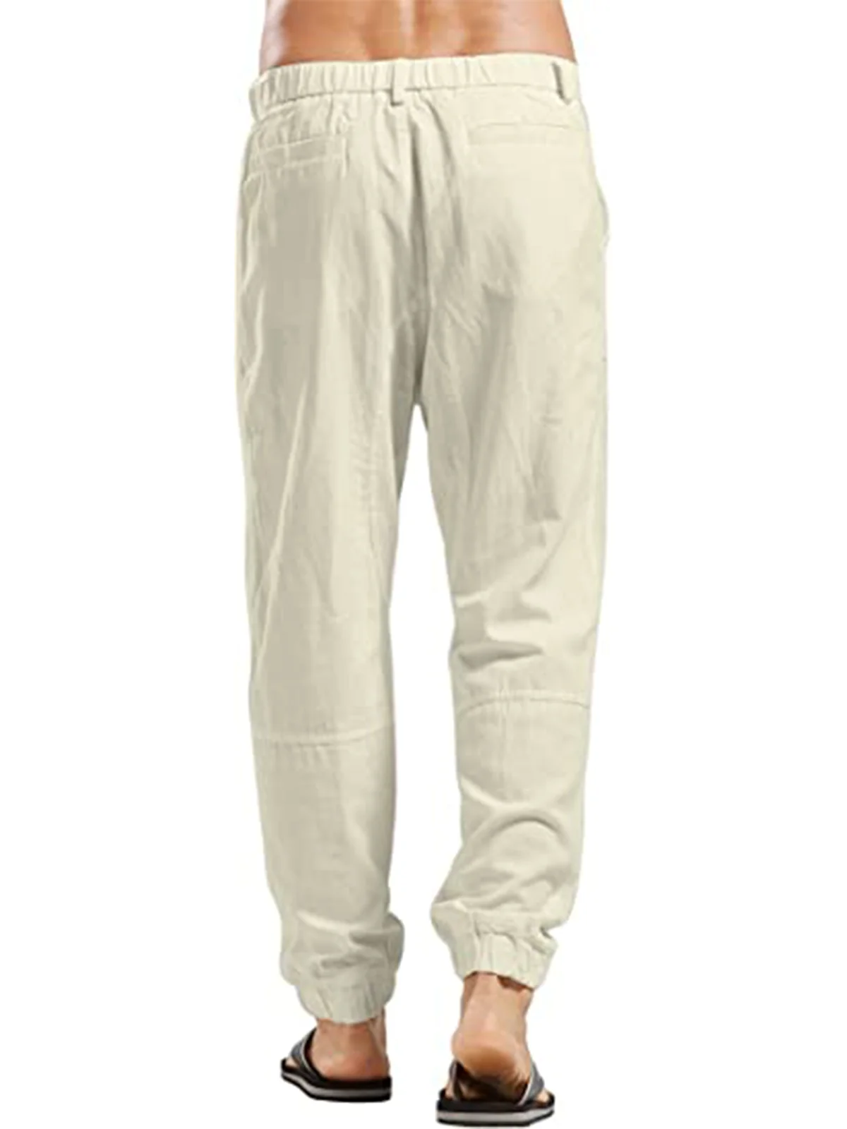 Cotton Ankle Banded Pants