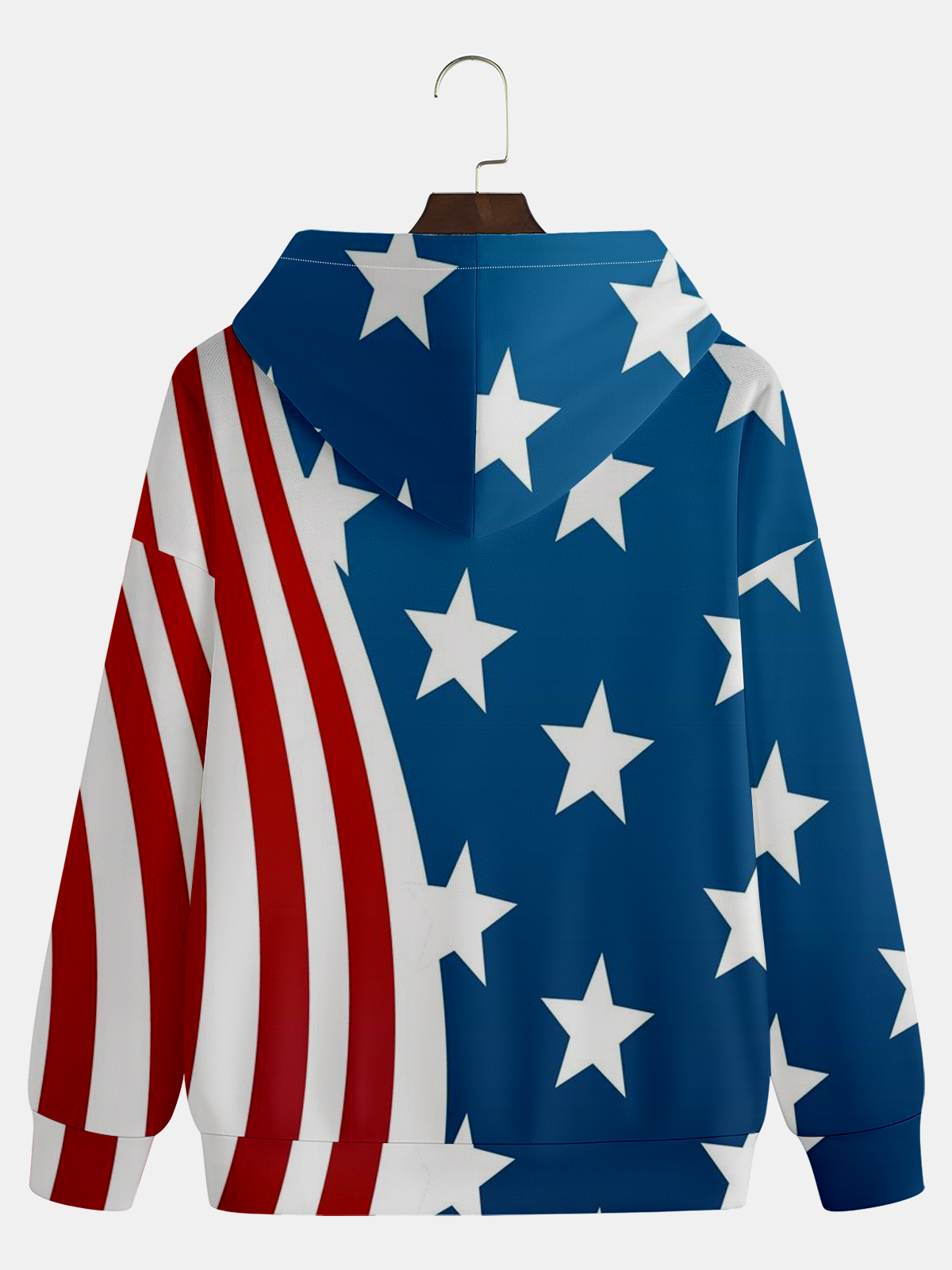 Hardaddy American Flag Dinosaur Hoodie Sweatshirt