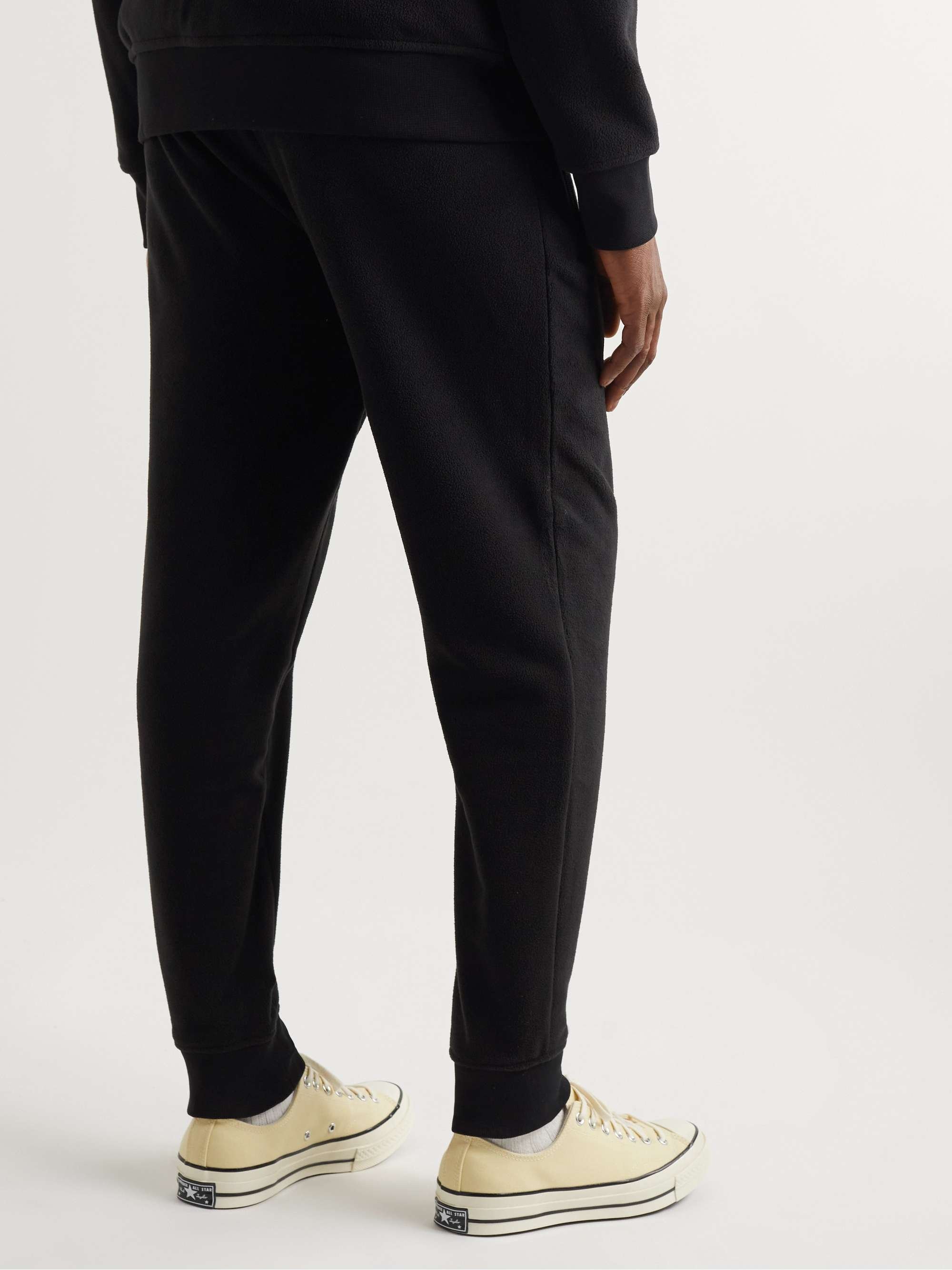 Plain Elastic-Waist Sweatpants