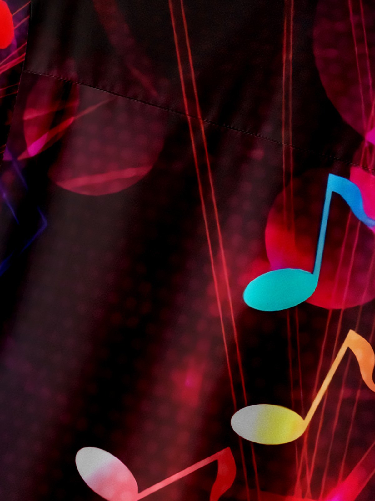 Rock Music Guitar Chest Pocket Short Sleeve Casual Shirt