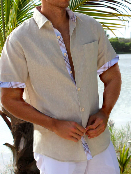 Hardaddy Men's Long Sleeve Striped Button-Down Shirt - Classic Casual & Smart Wear - View #5