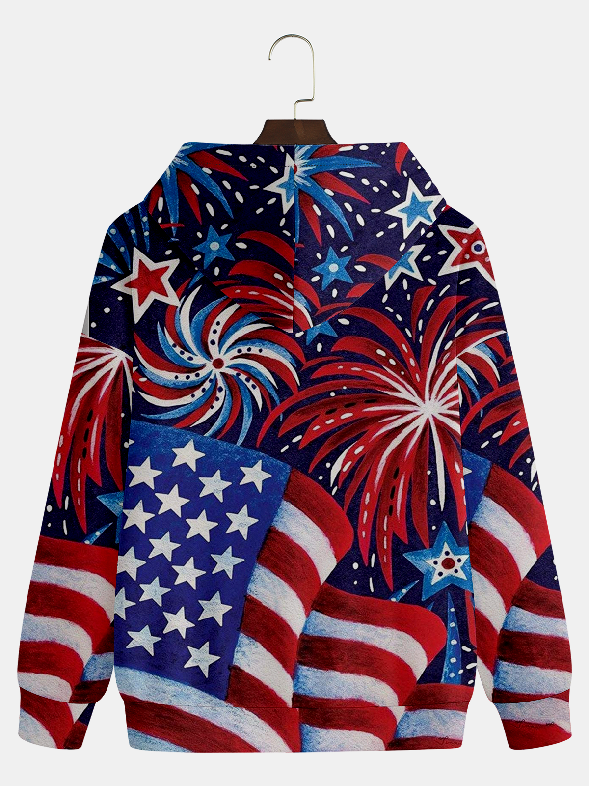 American Flag Hoodie Sweatshirt