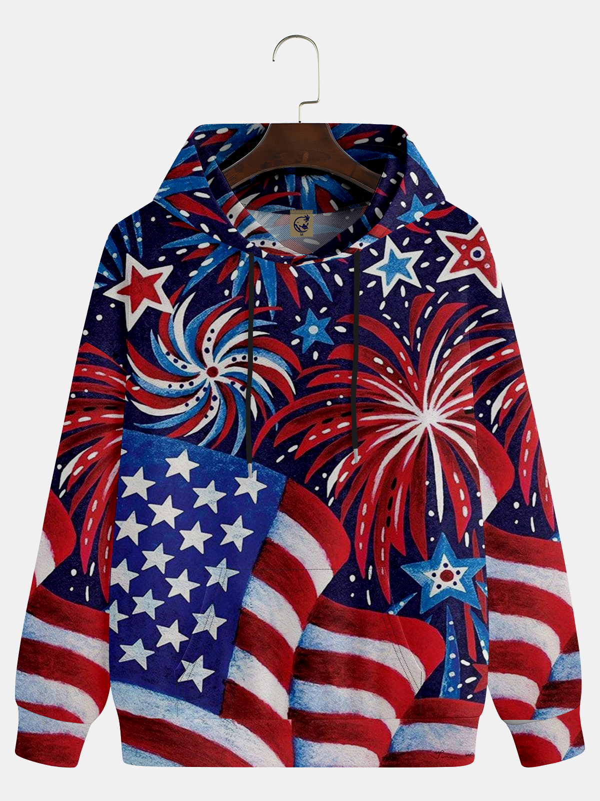 American Flag Hoodie Sweatshirt