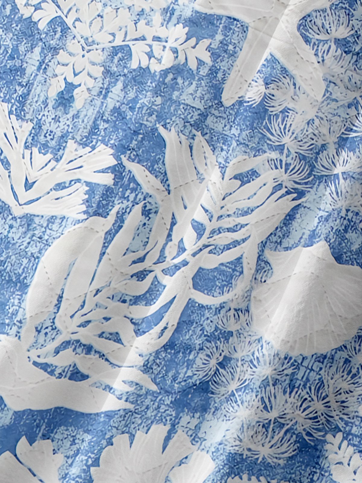 Ocean Life Chest Pocket Short Sleeve Hawaiian Shirt