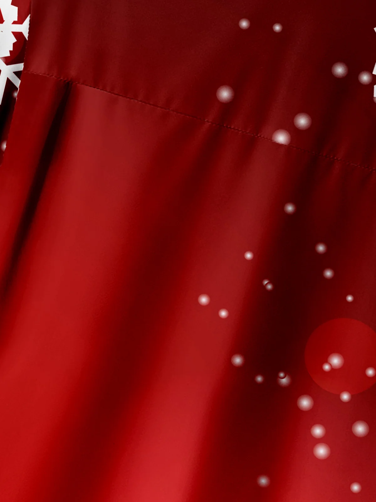 Santa Chest Pocket Short Sleeve Casual Shirt