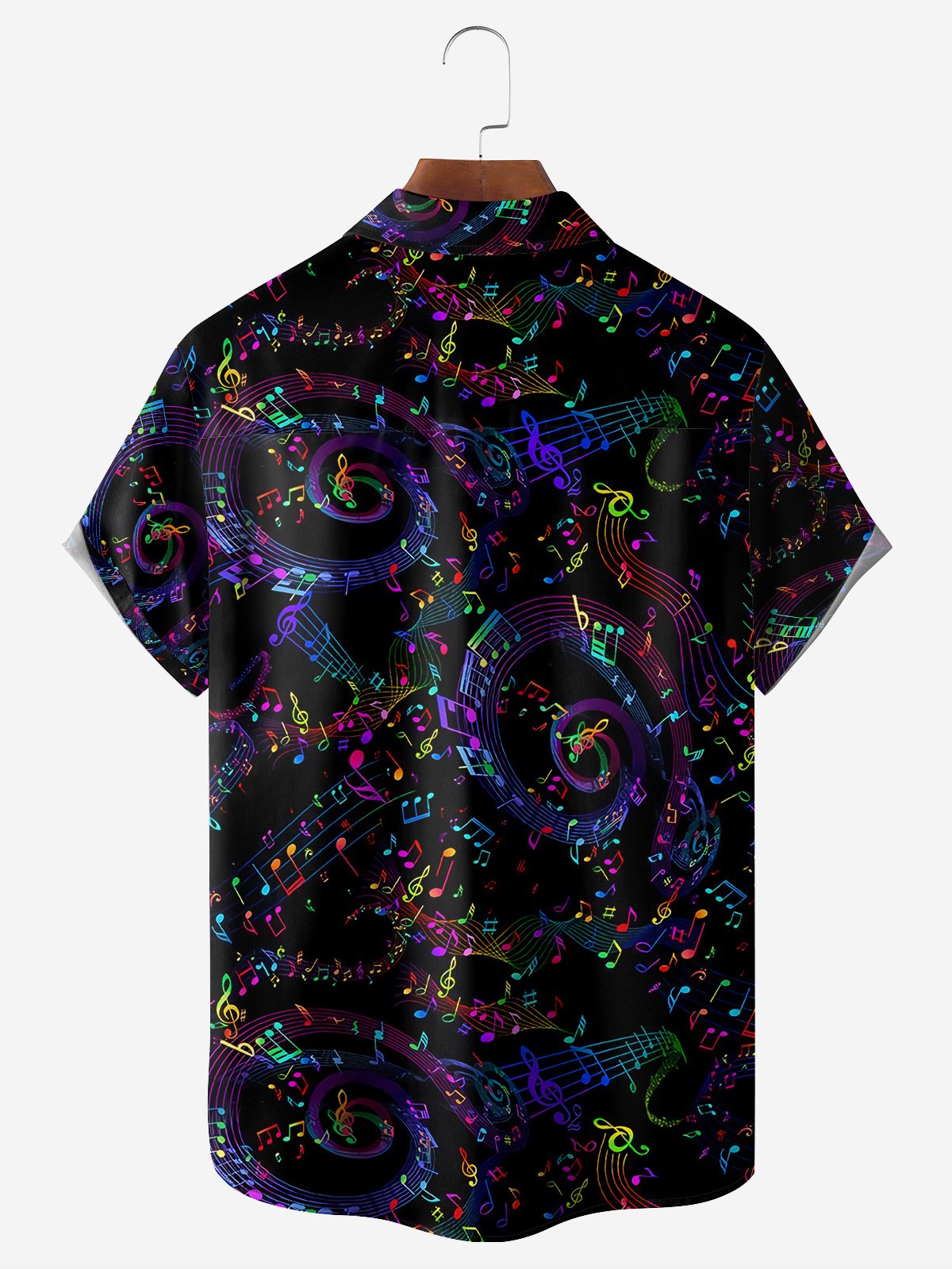 Music Chest Pocket Short Sleeve Shirt