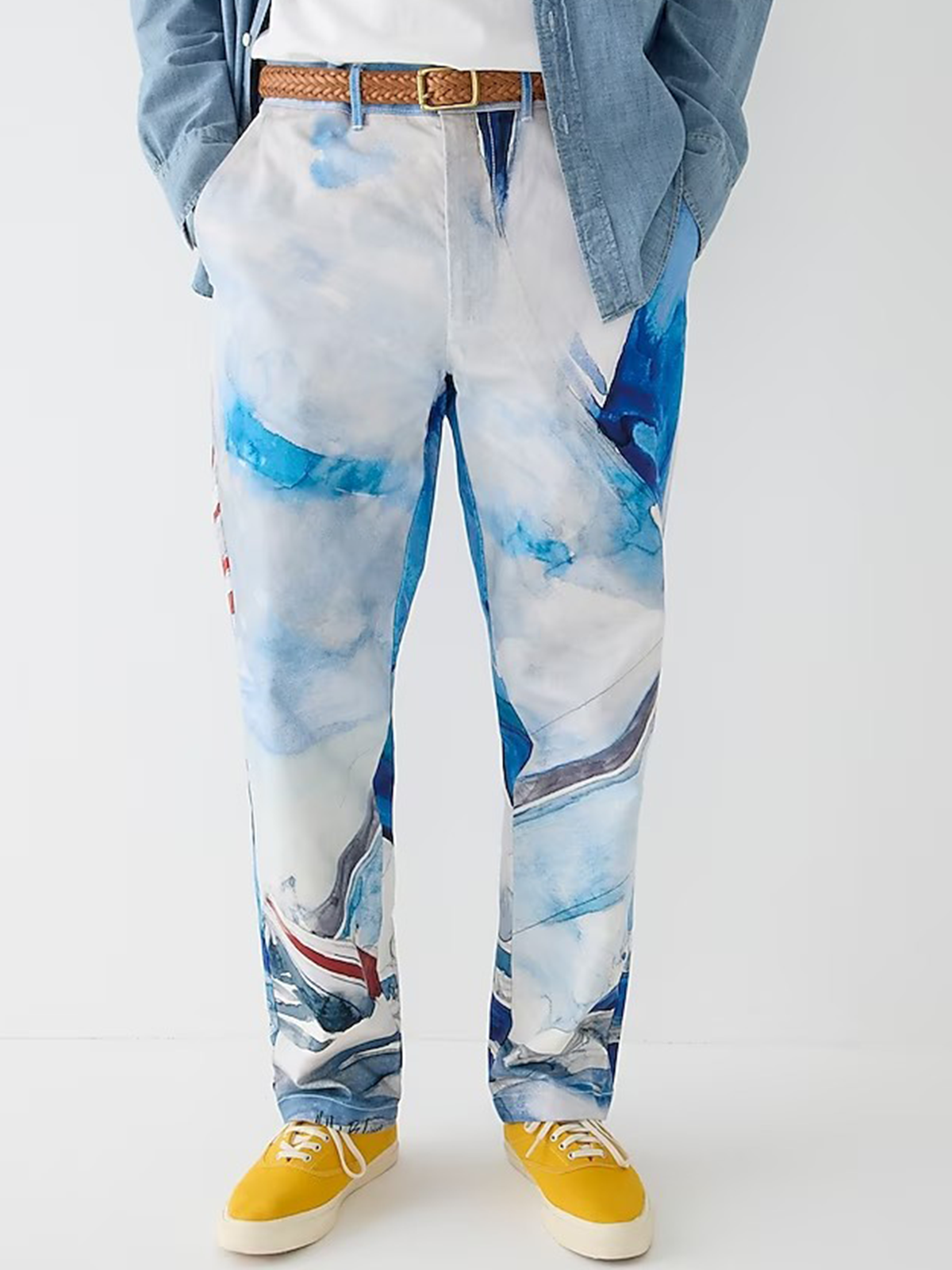 Hardaddy Abstract Print Casual Pants