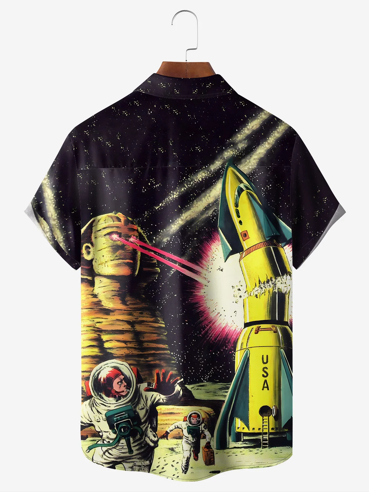 Starship Chest Pocket Short Sleeve Shirt