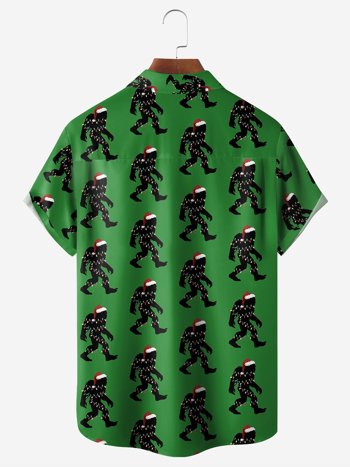 Christmas Chest Pocket Short Sleeve Shirt