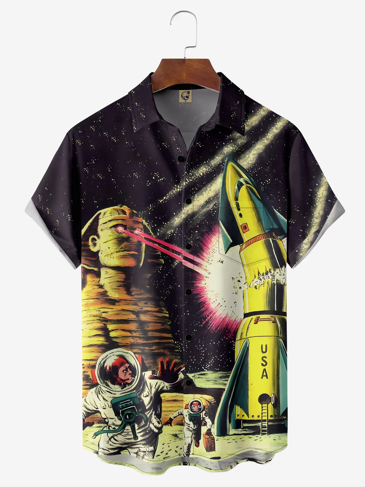 Starship Chest Pocket Short Sleeve Shirt