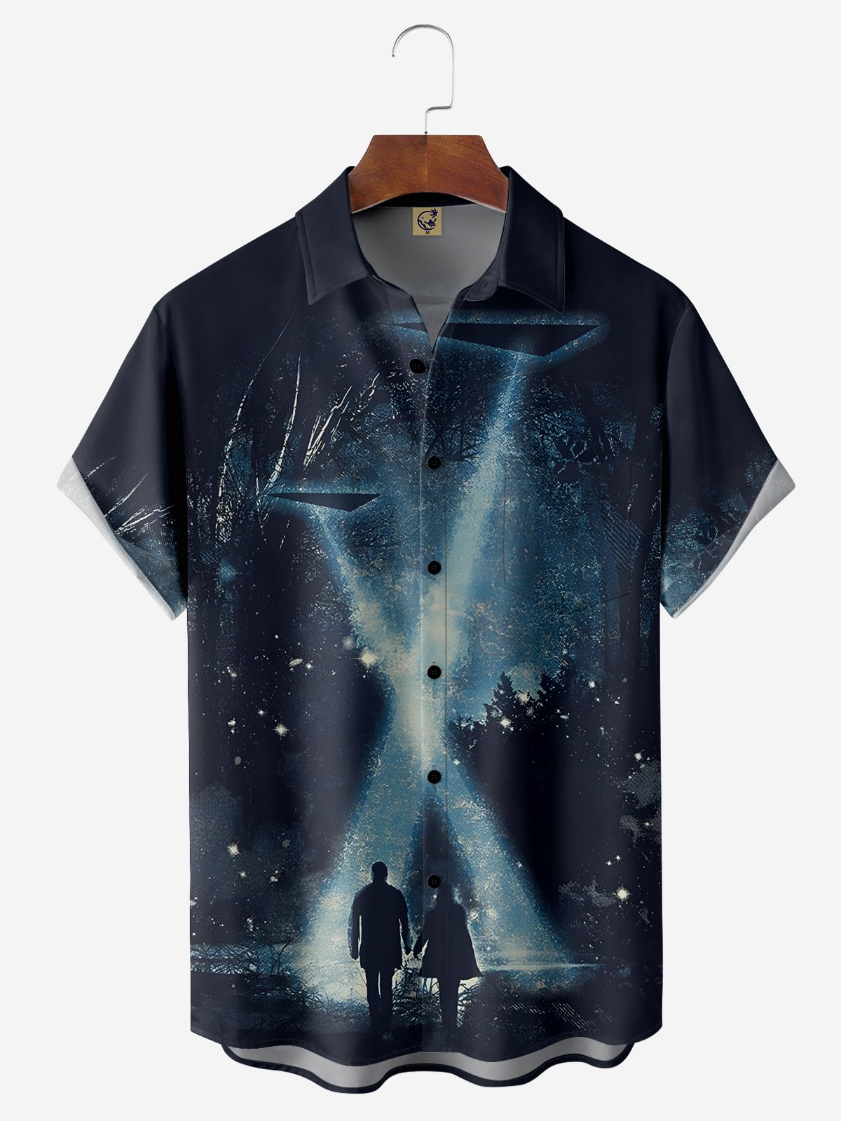 Alien Chest Pocket Short Sleeve Shirt