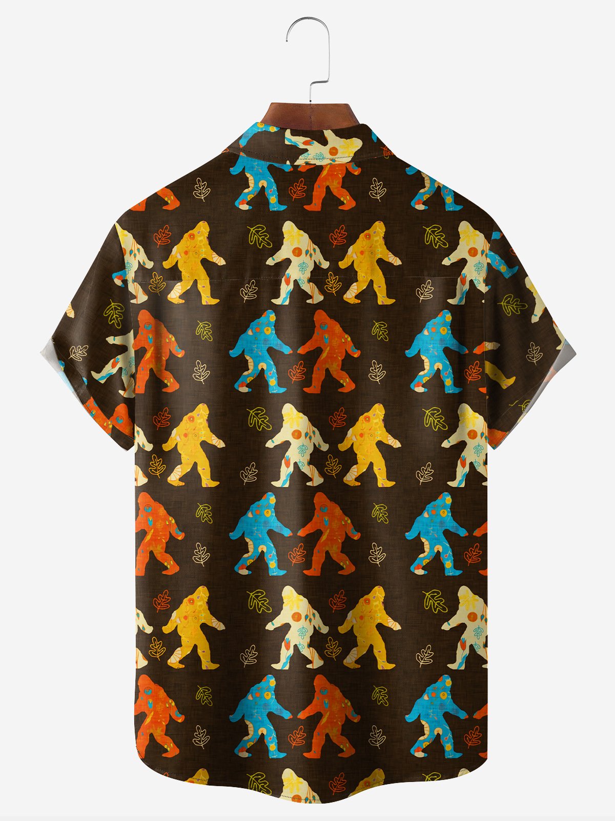 Chest Pocket Short Sleeve Hawaiian Shirt