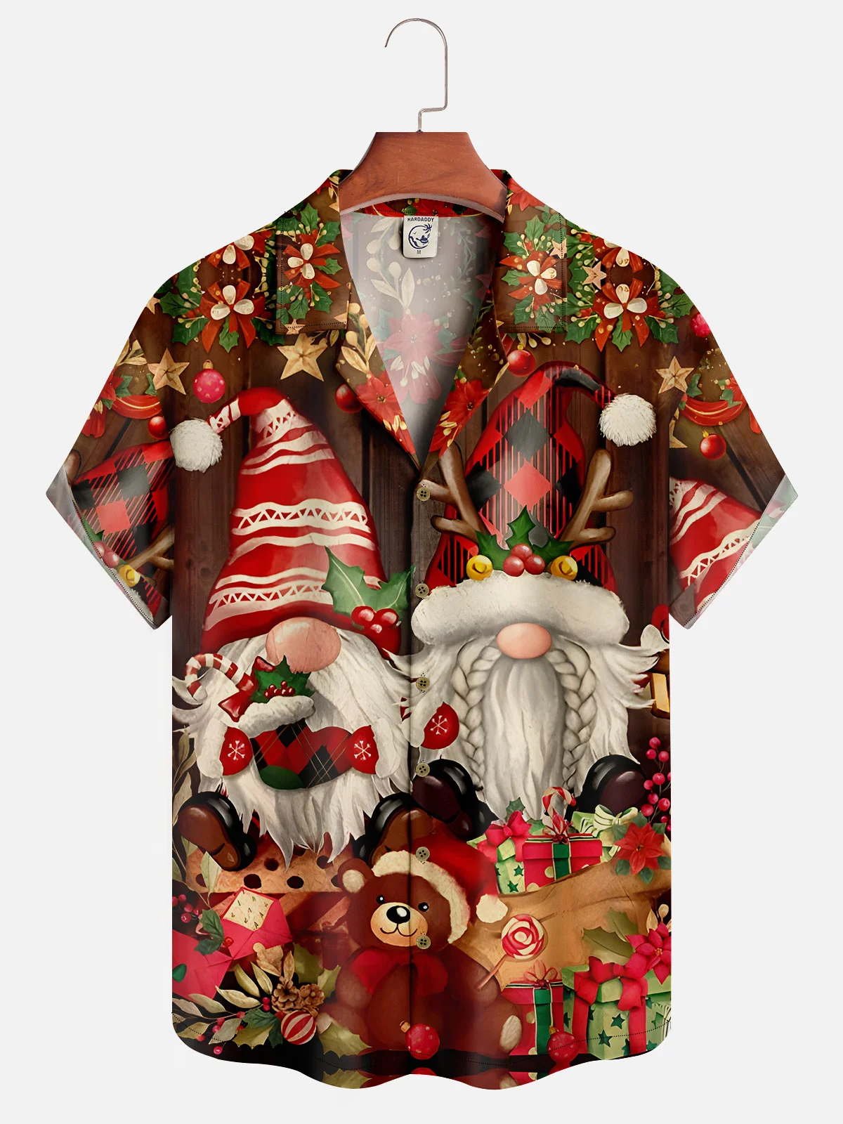 Christmas Gnomes Aloha Shirt