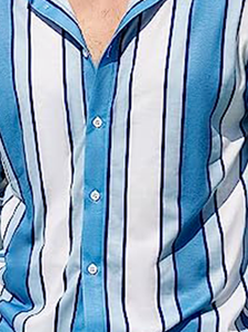 Striped Long Sleeve Casual Shirt