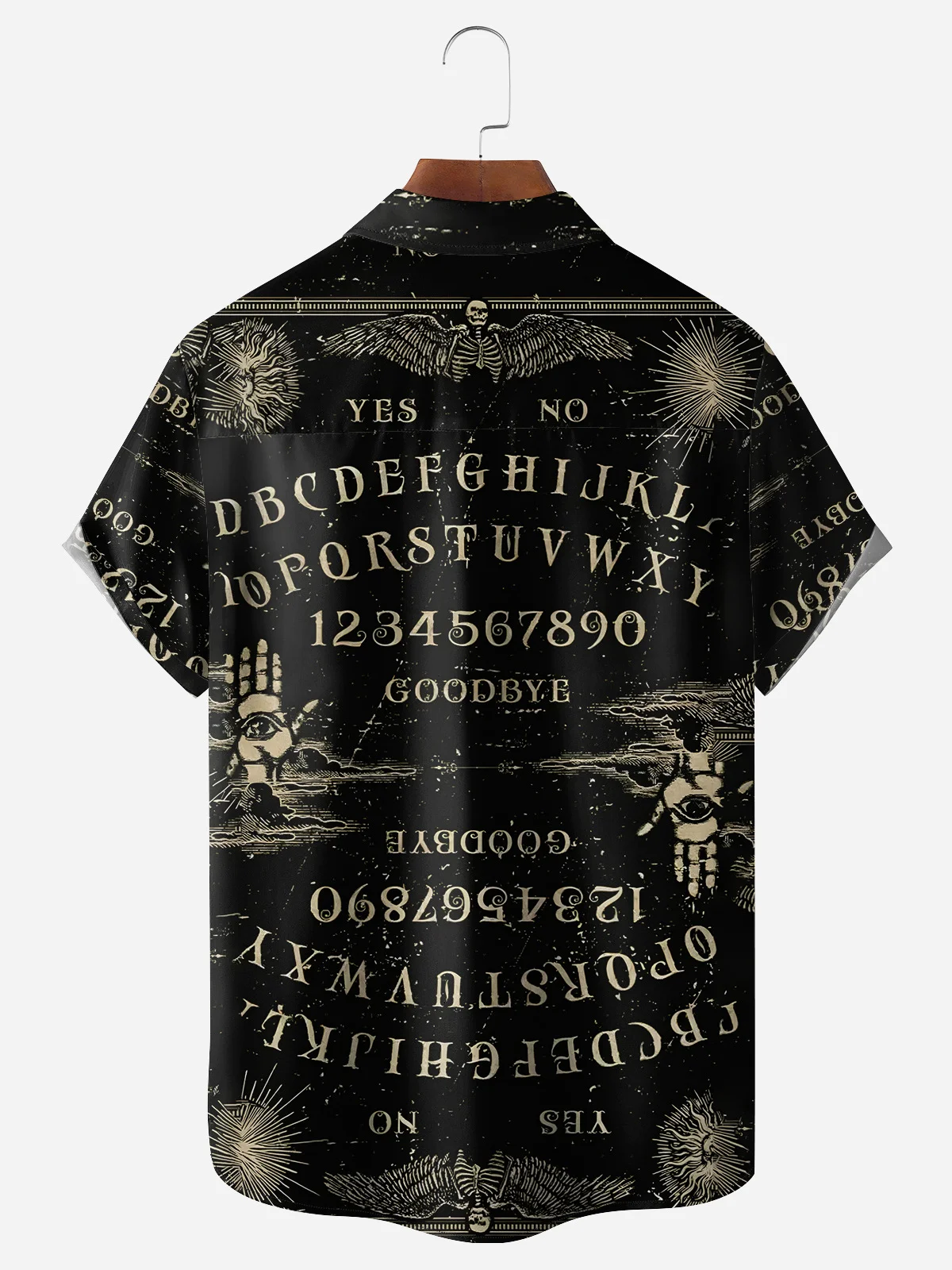 Gaming Board Chest Pocket Short Sleeve Casual Shirt