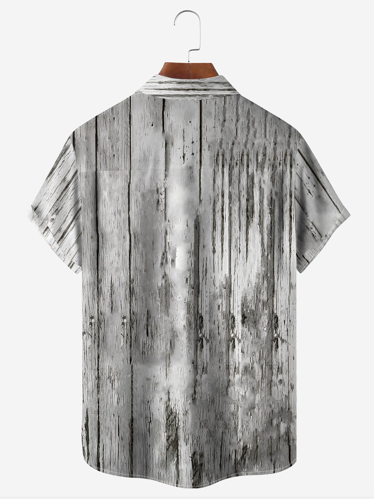 Music Chest Pocket Short Sleeve Casual Shirt