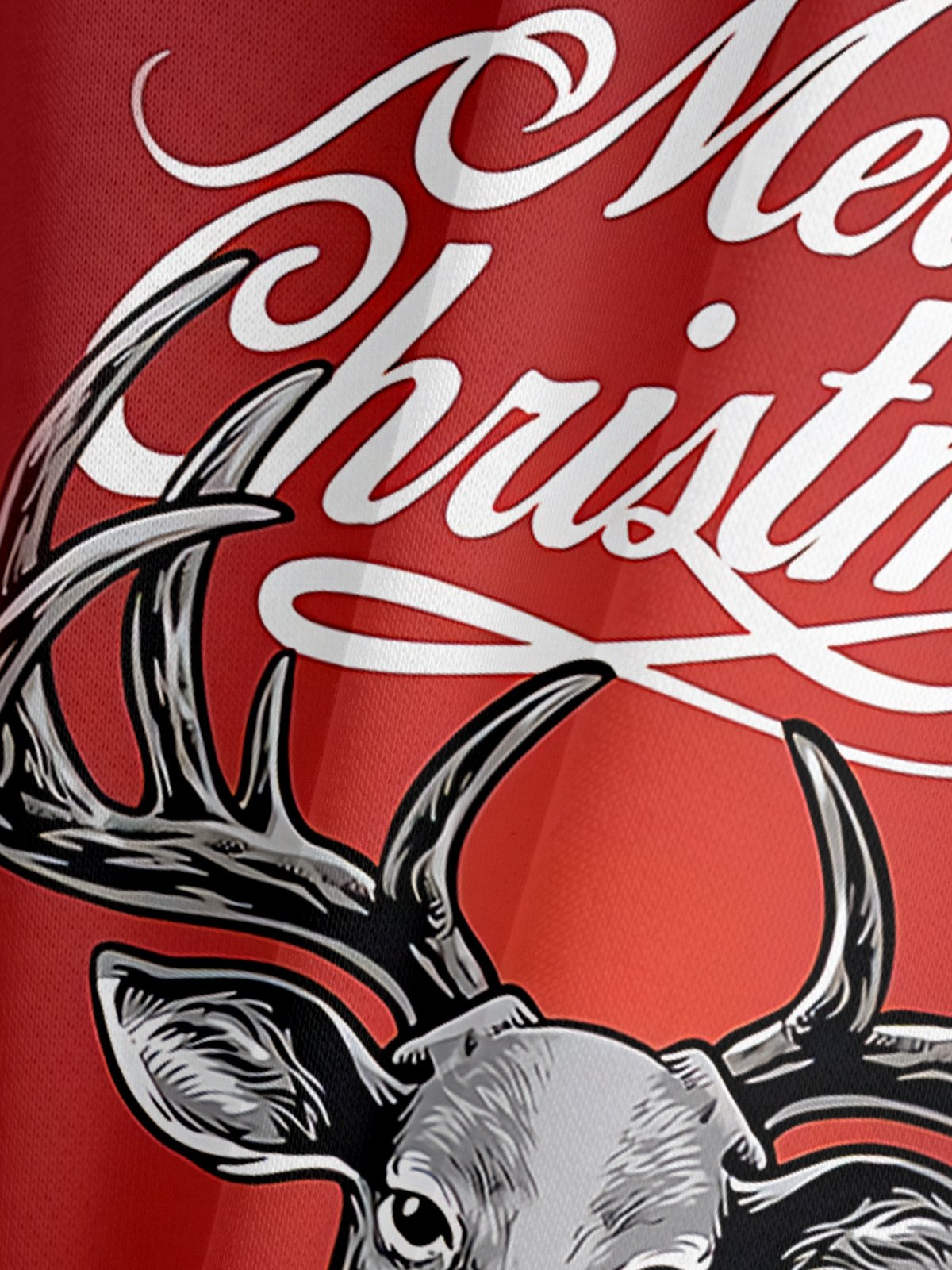 Christmas Reindeer Casual Hoodie