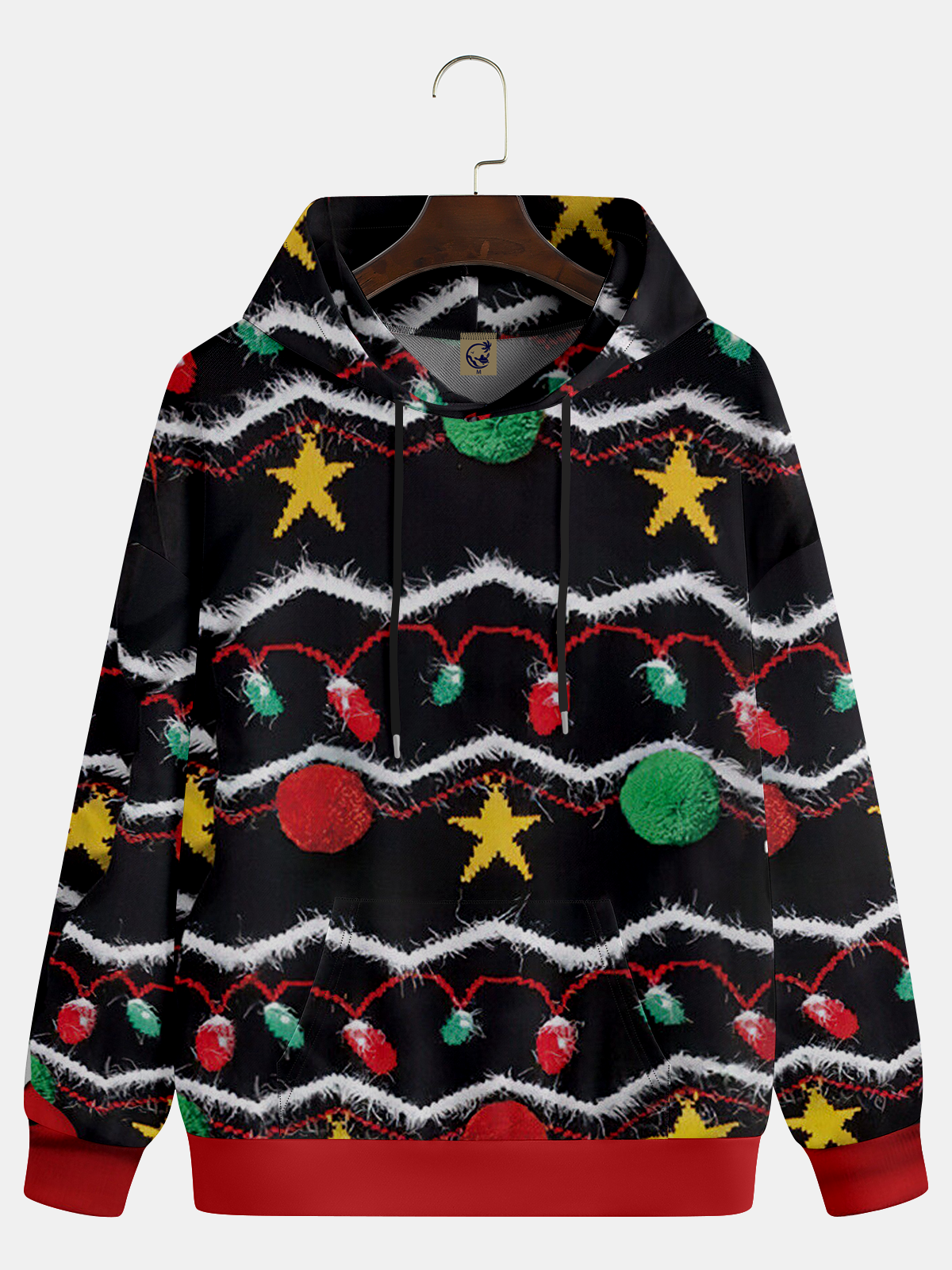 Christmas Lights Casual Hoodie