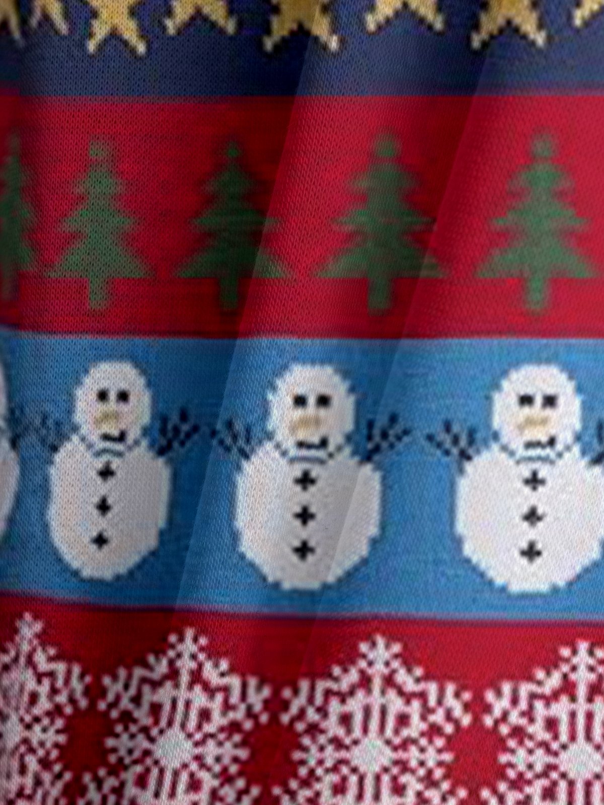 Christmas Reindeer Fair Isle Casual Hoodie