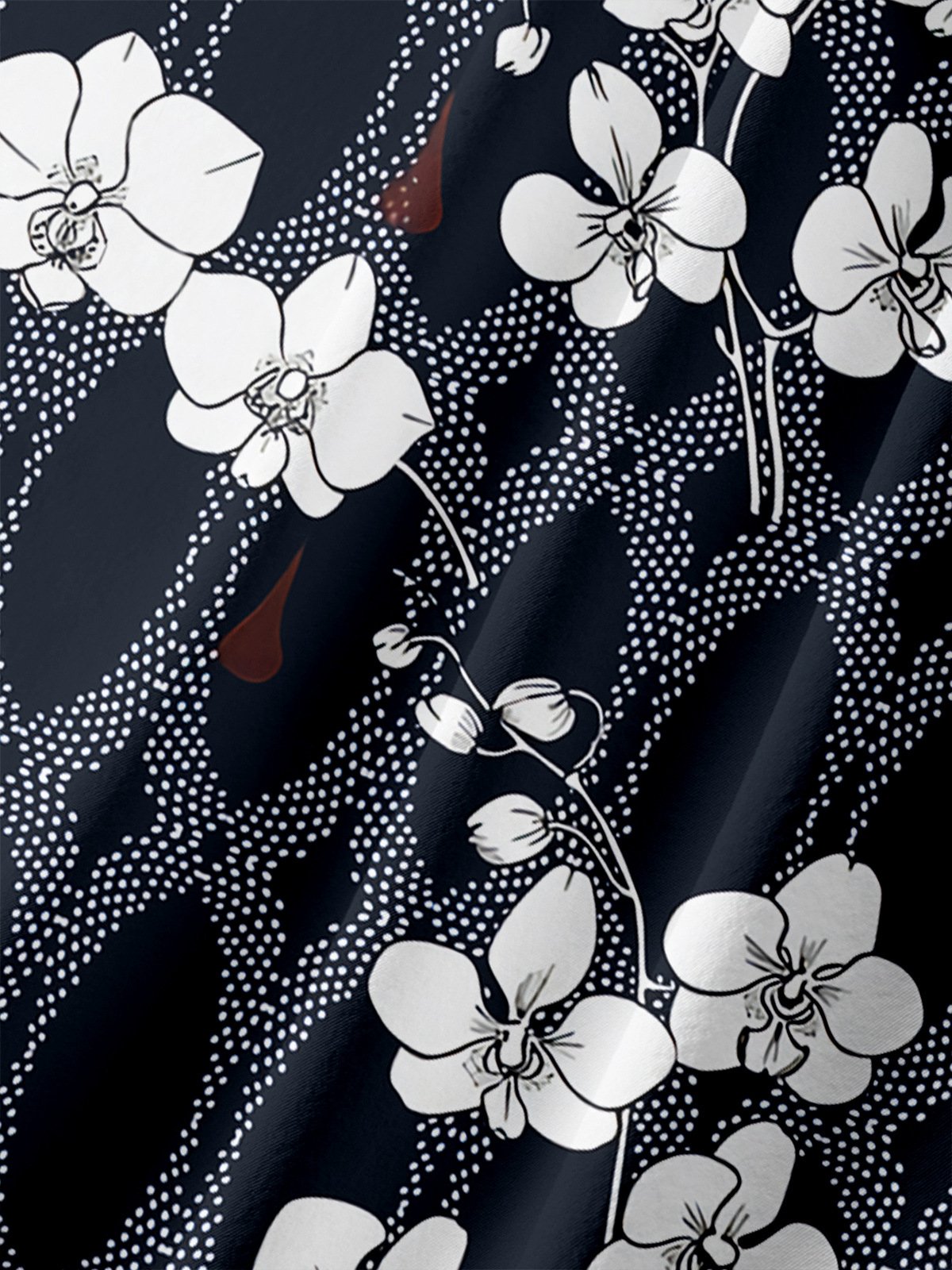 Japanese Sakura Chest Pocket Short Sleeve Hawaiian Shirt