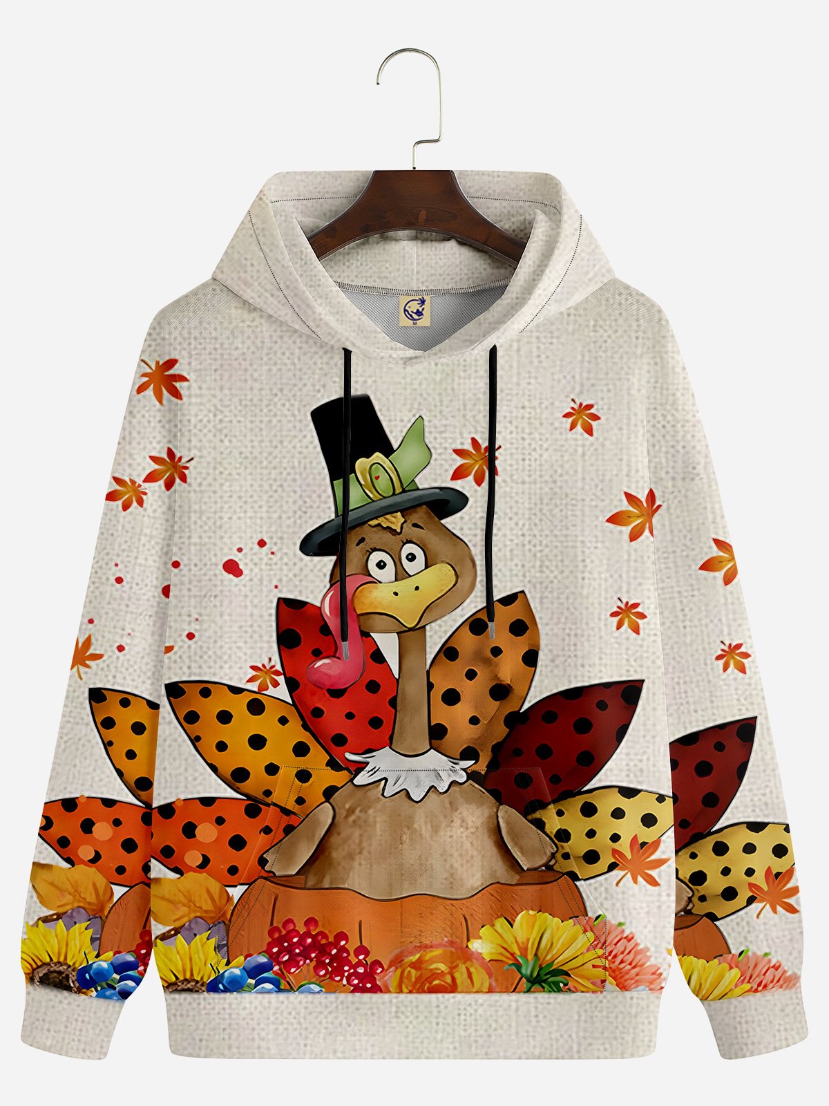 Thanksgiving Turkey Casual Hoodie