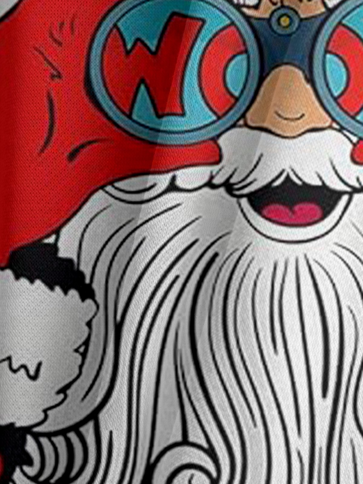 Pop Santa Claus Casual Hoodie