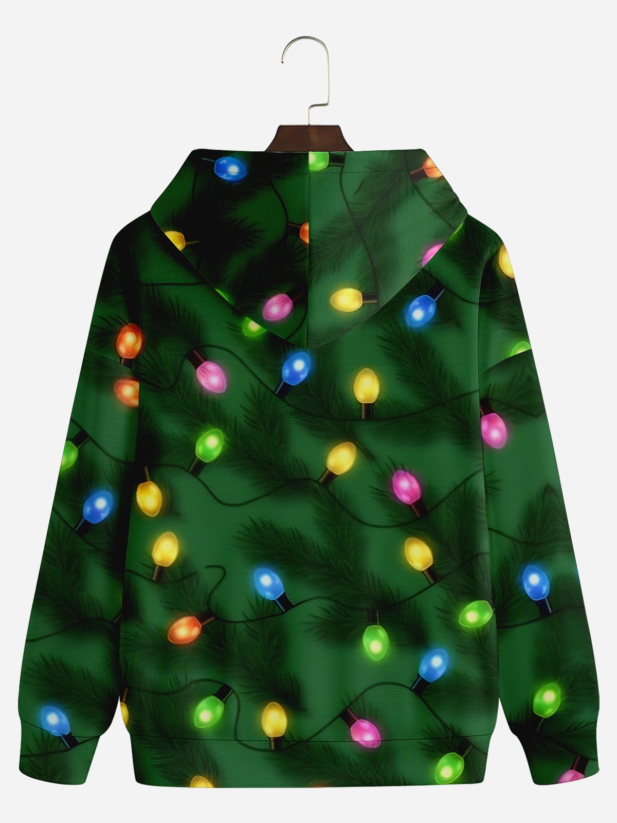 Christmas Lights Wildman Casual Hoodie