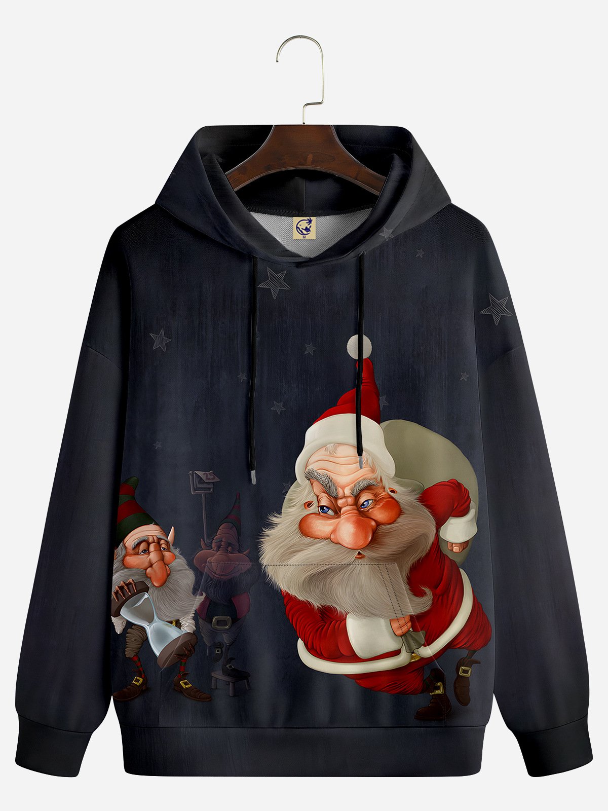 Christmas Santa Claus Casual Hoodie