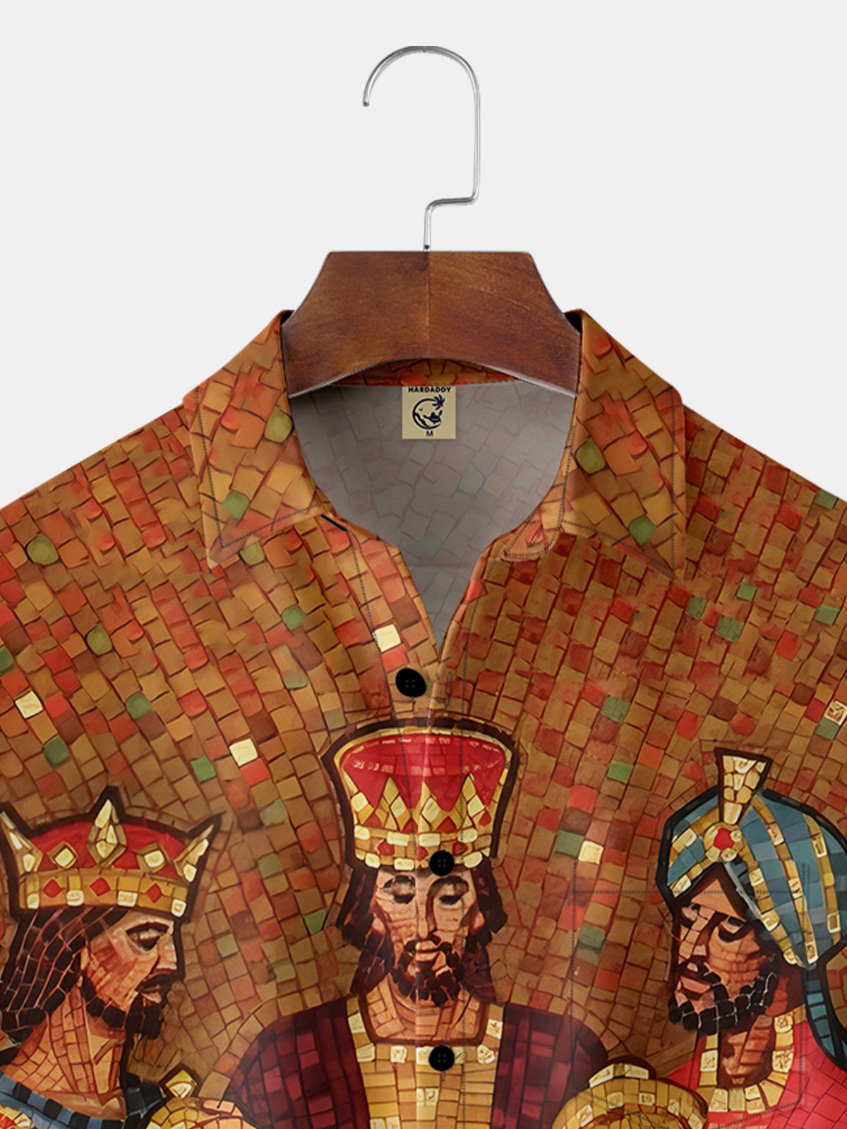 Mexican Three Kings Festival Chest Pocket Short Sleeve Casual Shirt
