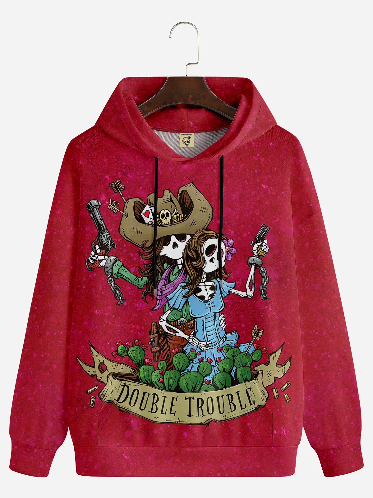 David Lozeau X Hardaddy? Double Trouble Hoodie