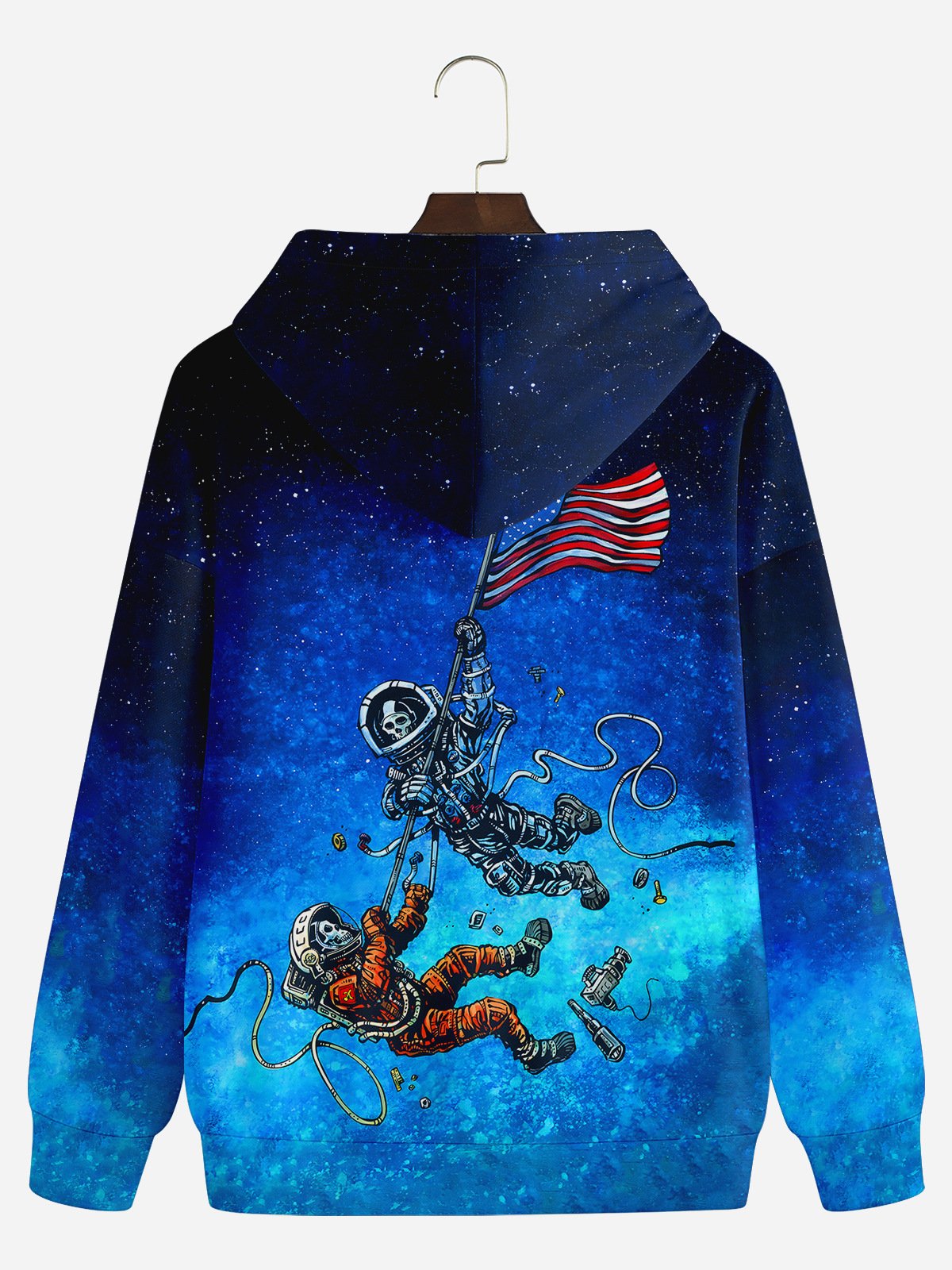 Space Race Hoodie By David Lozeau