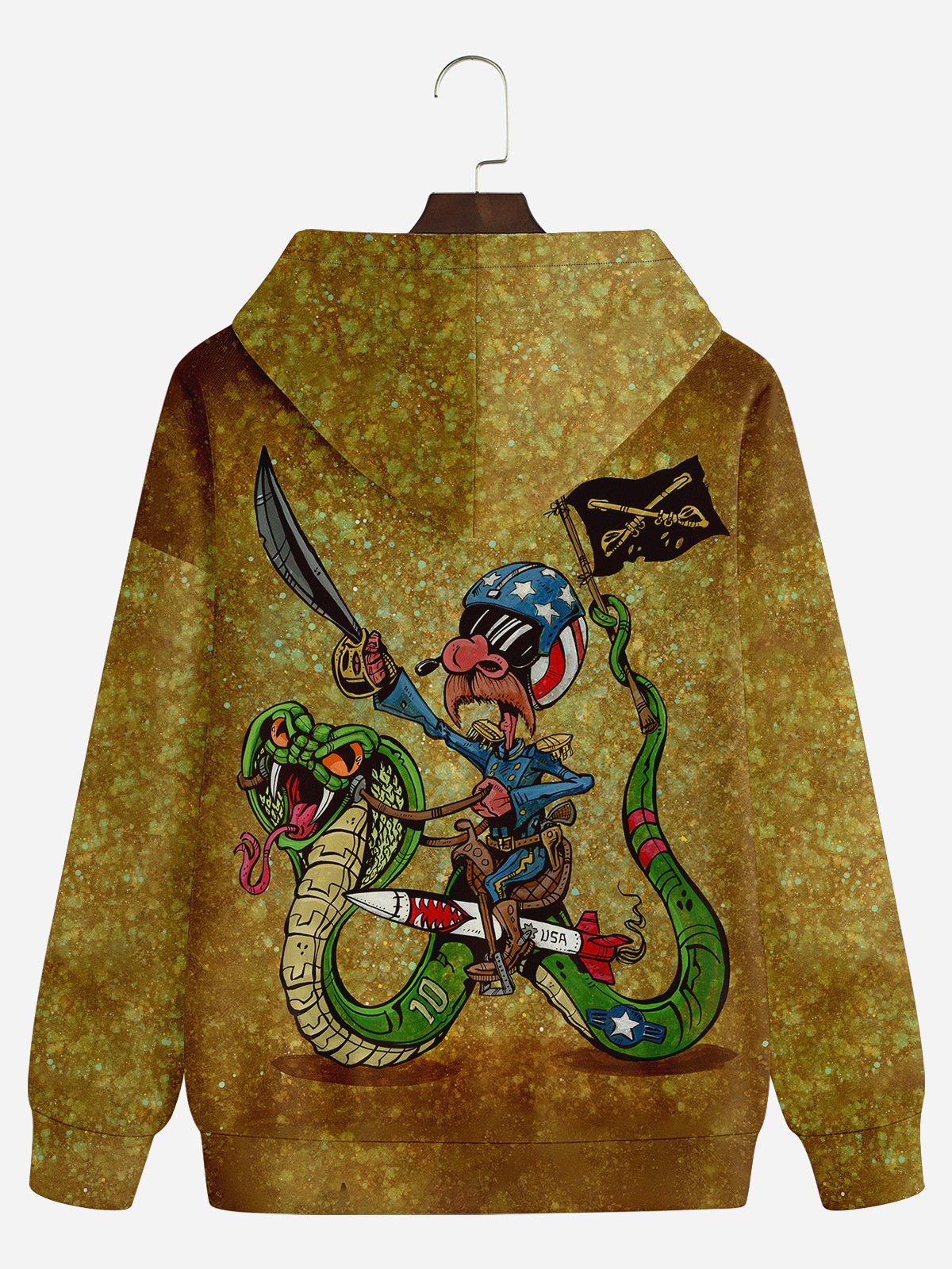 David Lozeau X Hardaddy? Cobra Nose Art Hoodie