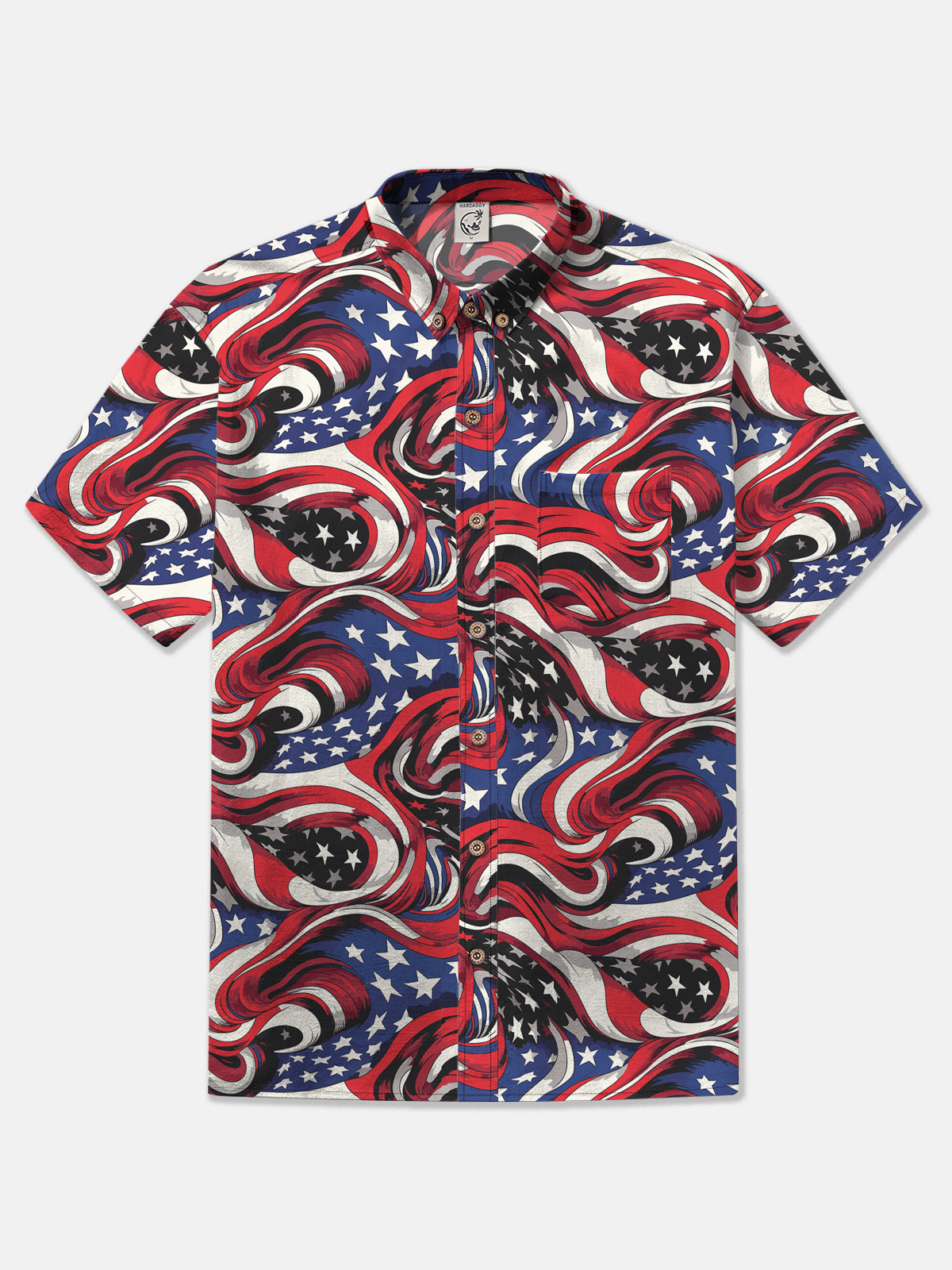 Hardaddy American Flag Shirt
