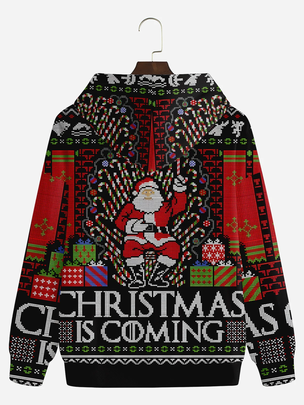 Christmas Santa Claus Casual Hoodie