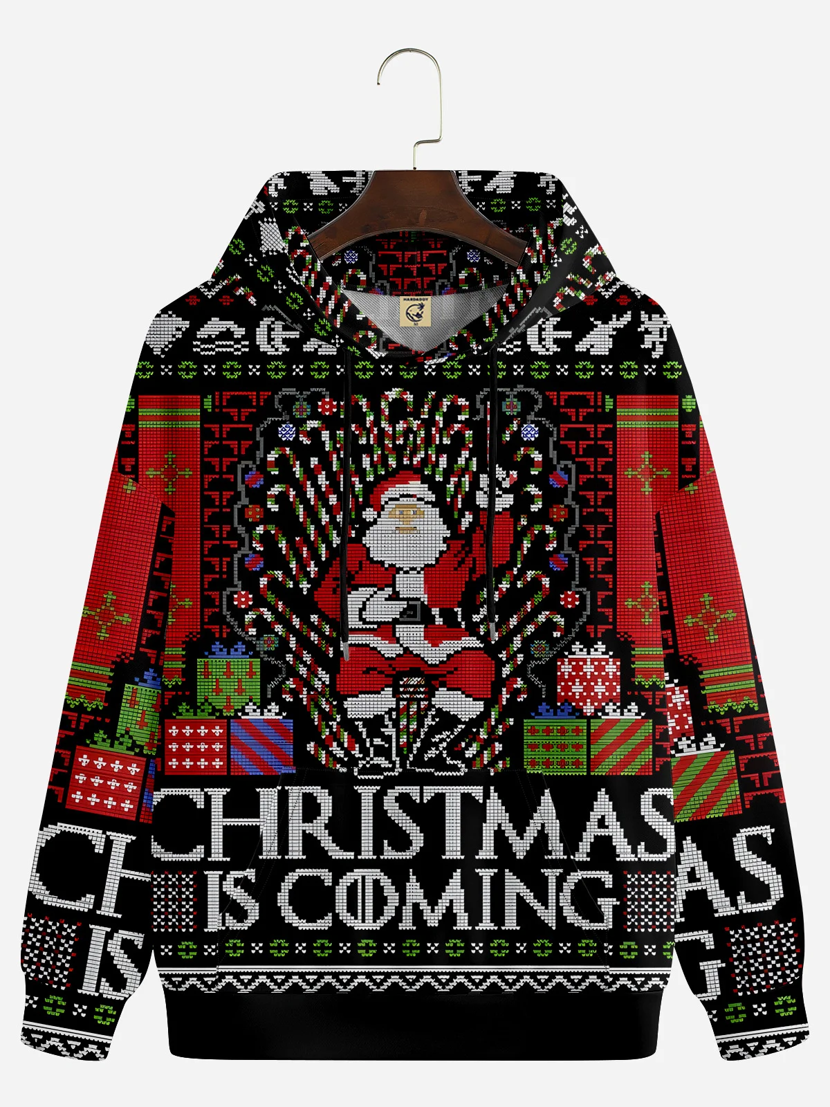 Christmas Santa Claus Casual Hoodie