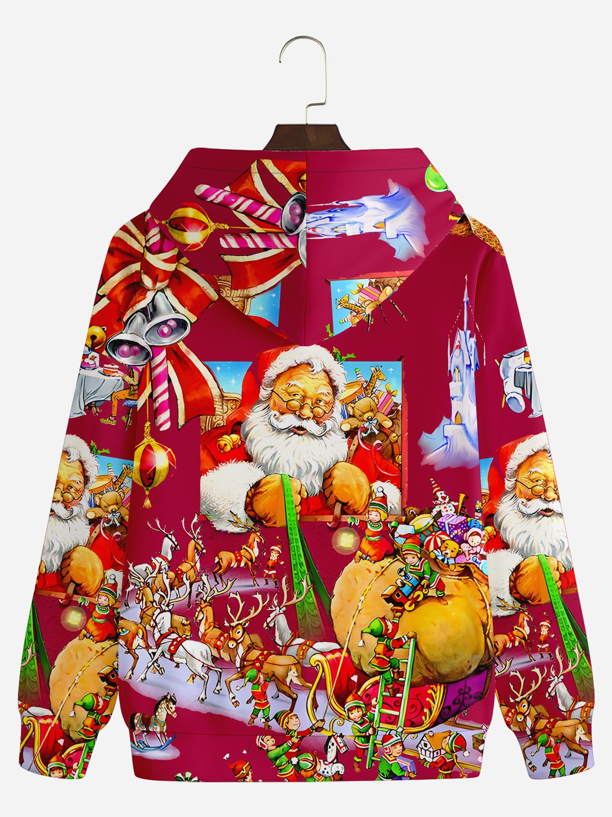 Christmas Santa Claus Casual Hoodie