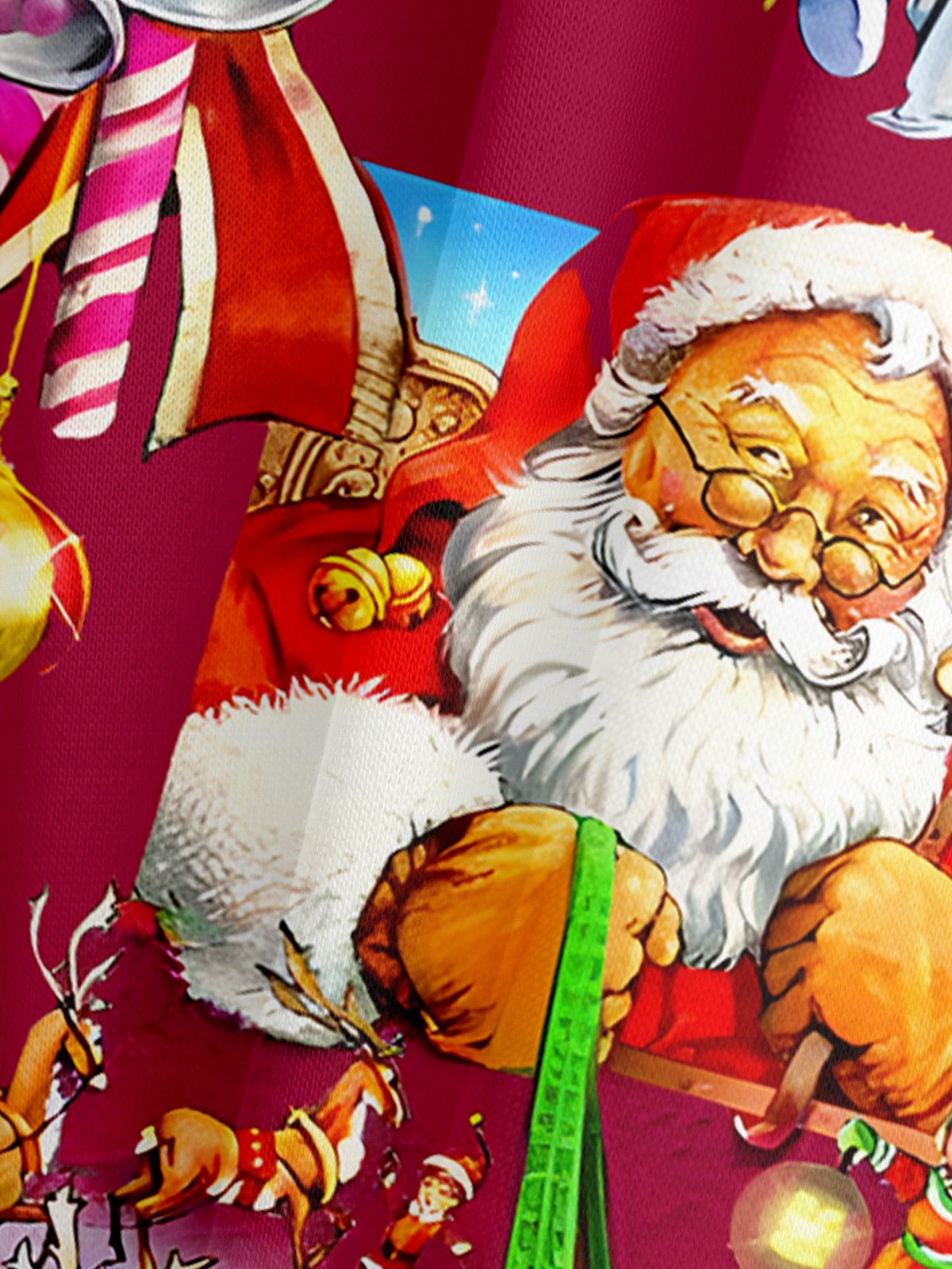 Christmas Santa Claus Casual Hoodie
