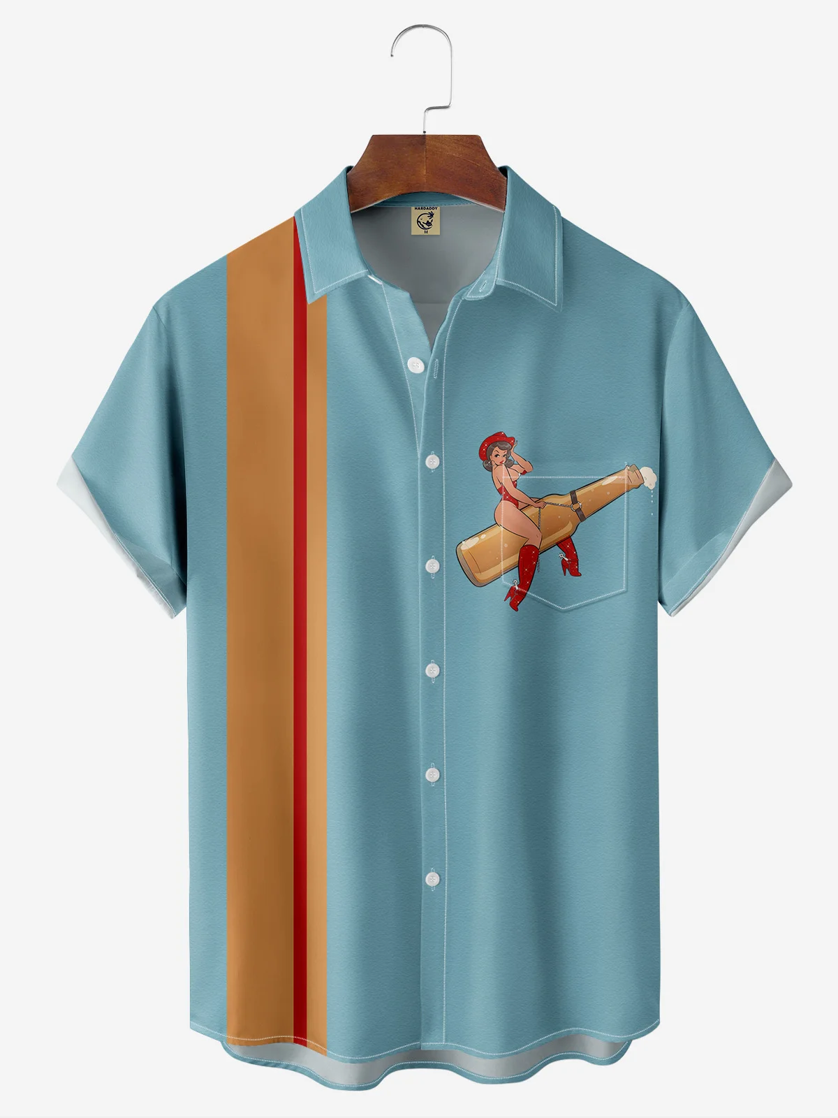 Beer Cowgirl Bowling Shirt By Alice Meow