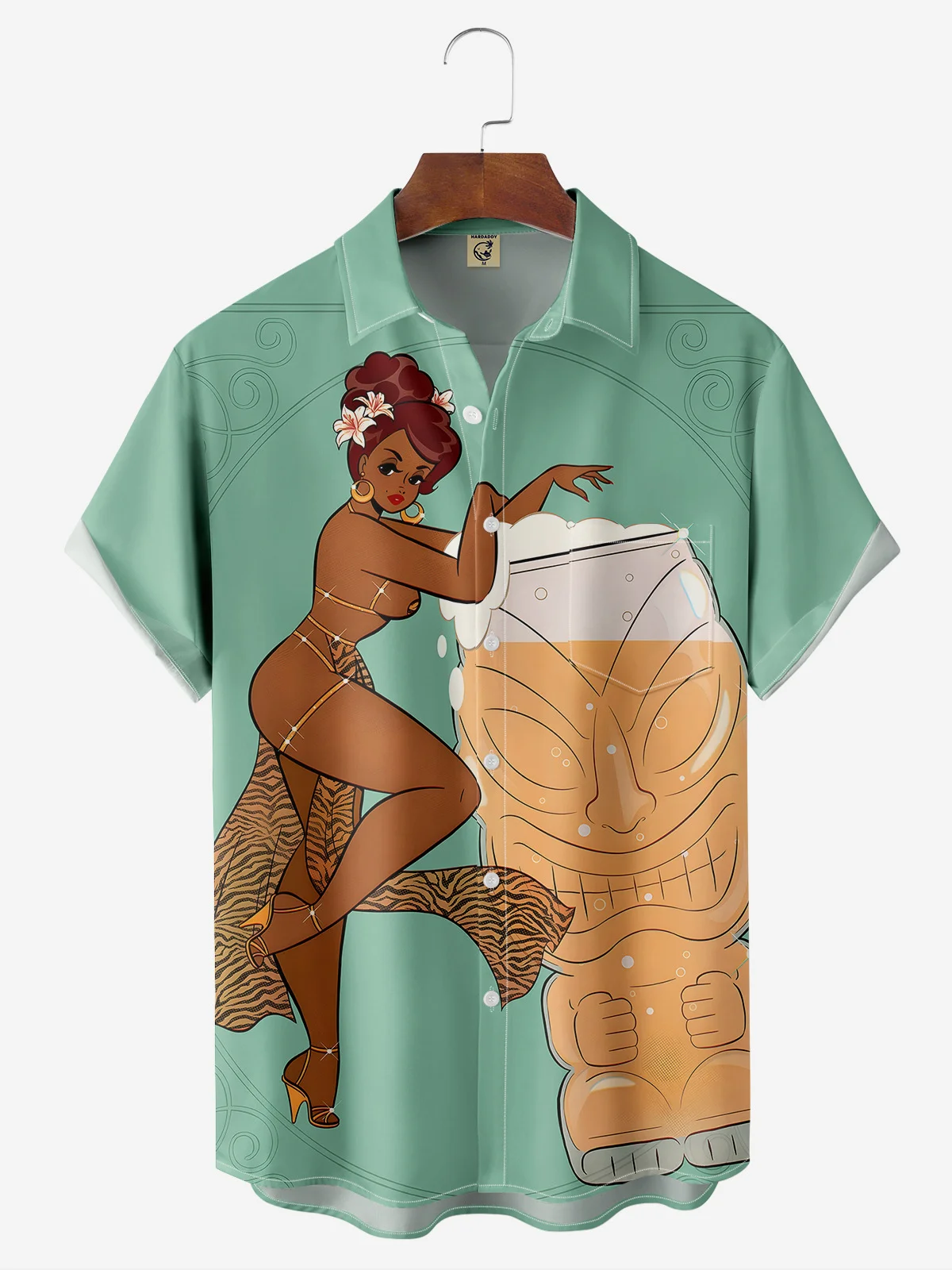 Tiki Beauty Shirt By Alice Meow