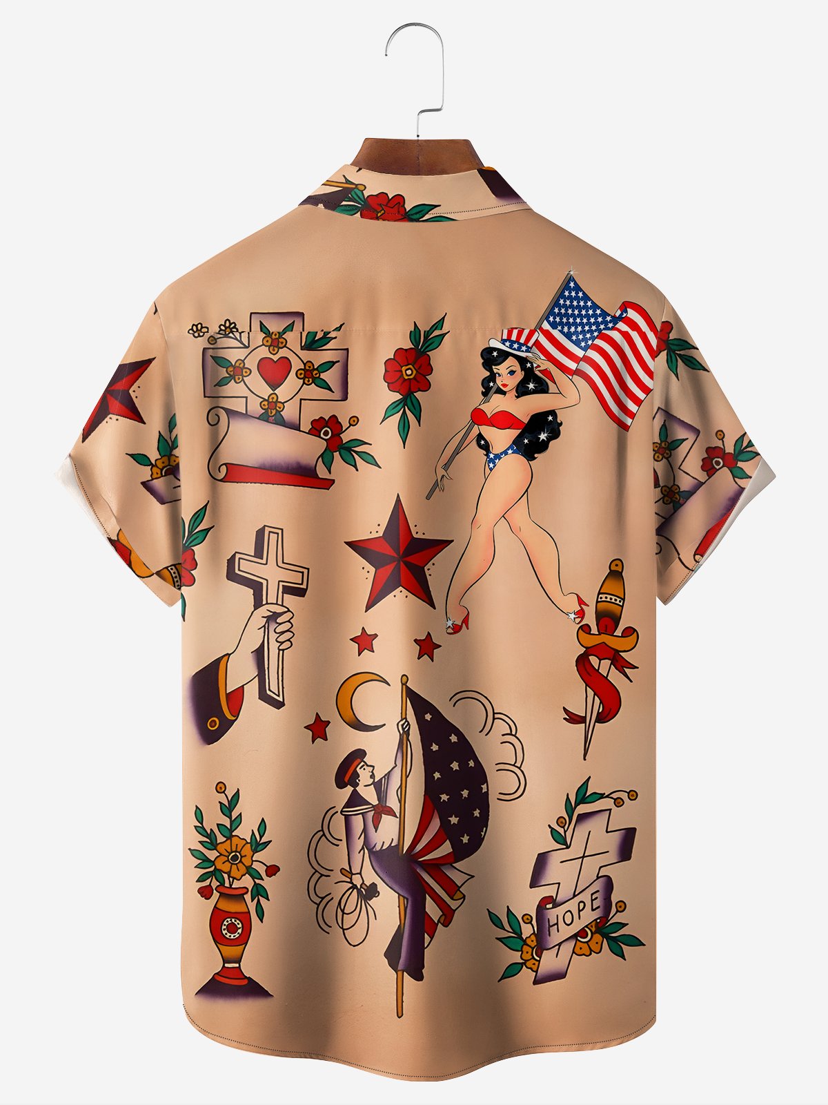 Flag Beauty Shirt By Alice Meow | hardaddy