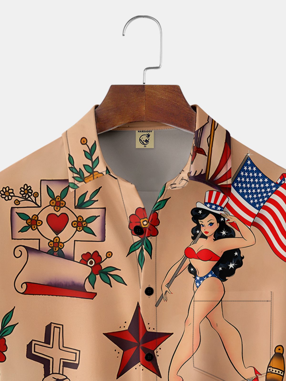 Flag Beauty Shirt By Alice Meow