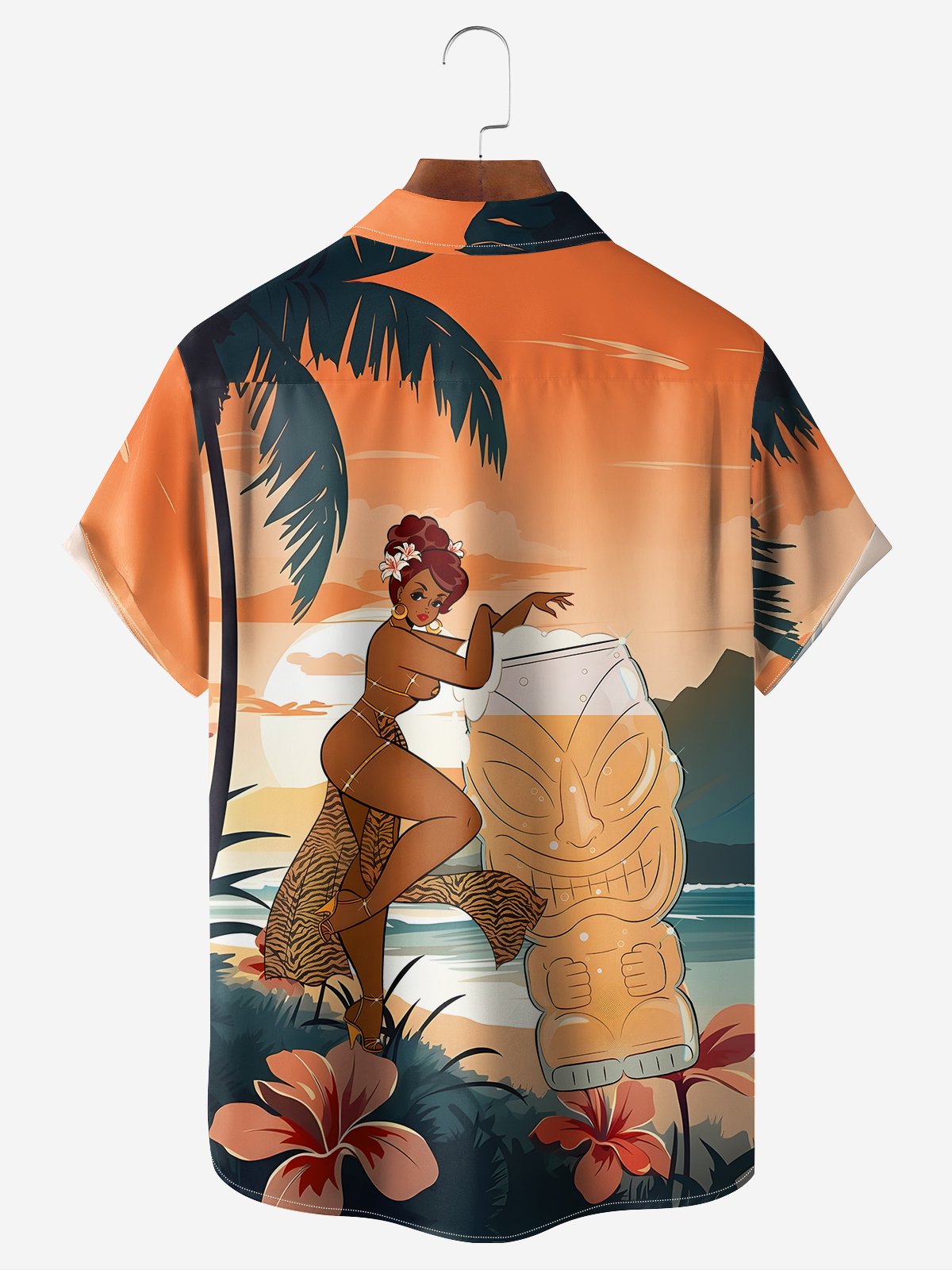 Tiki Beauty Shirt By Alice Meow