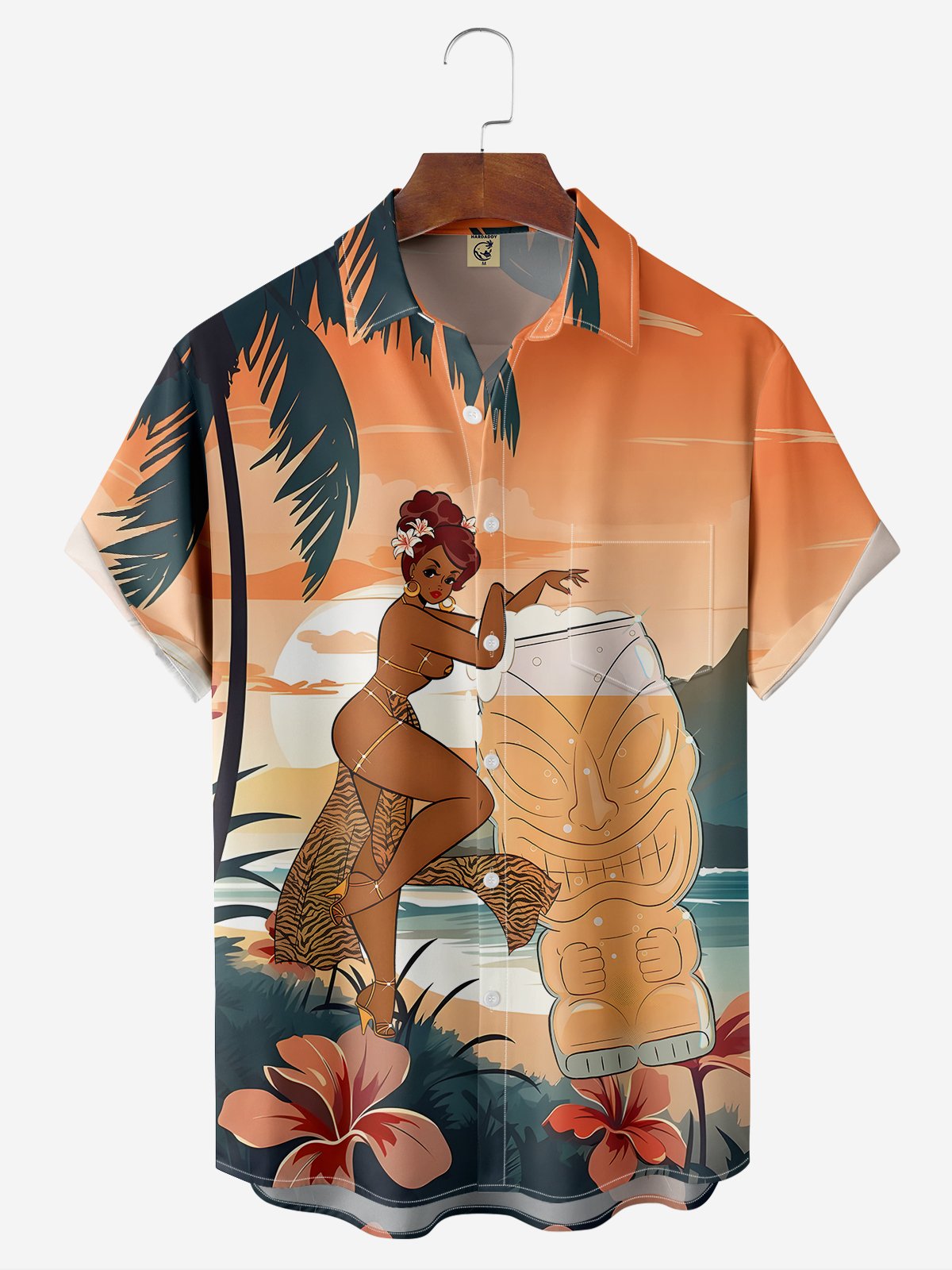 Tiki Beauty Shirt By Alice Meow