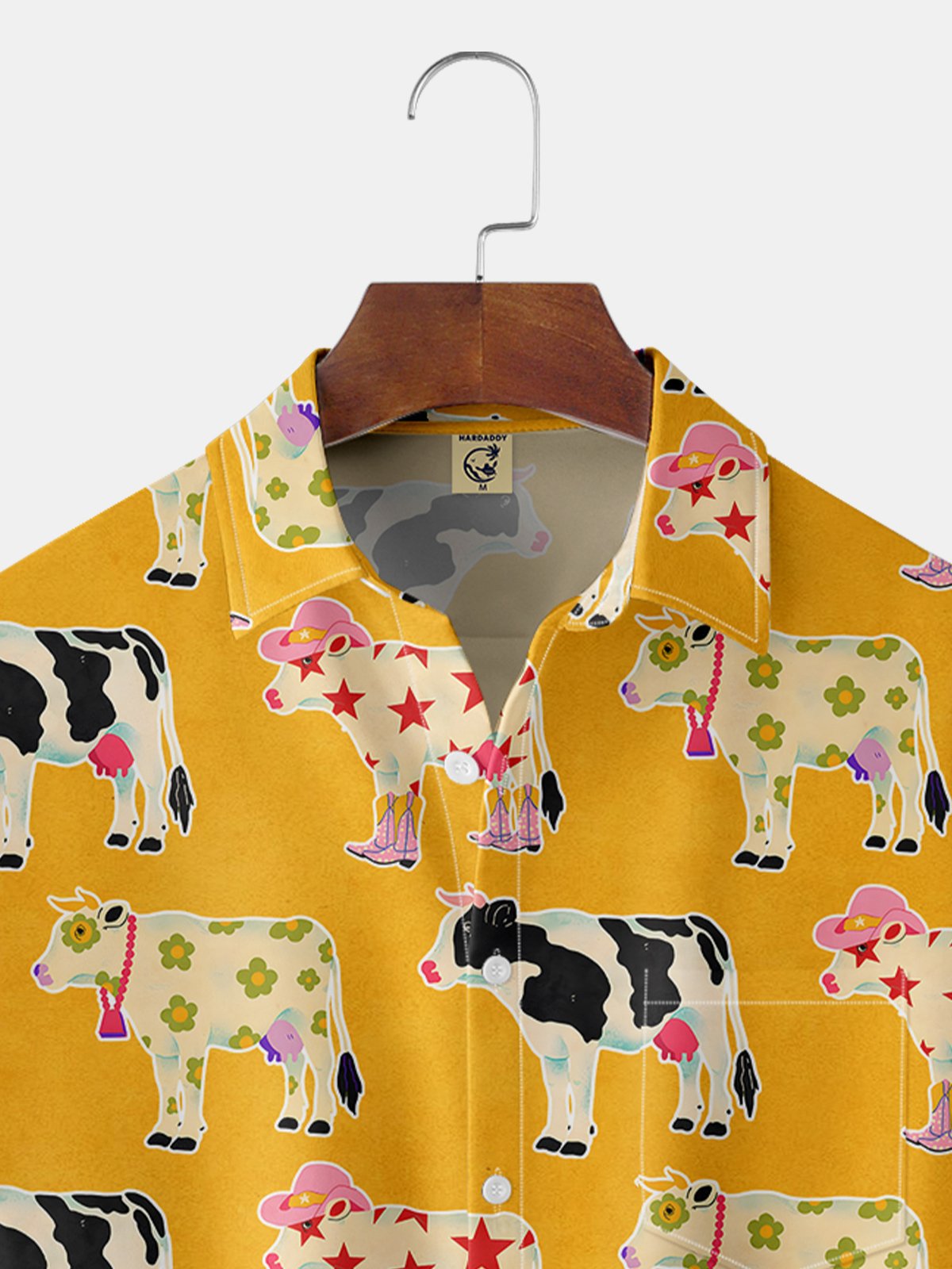 Vintage Western Cow Shirt By Andreea Dumuta