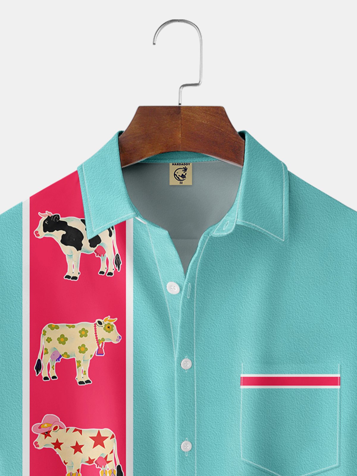 Vintage Cow Shirt By Andreea Dumuta