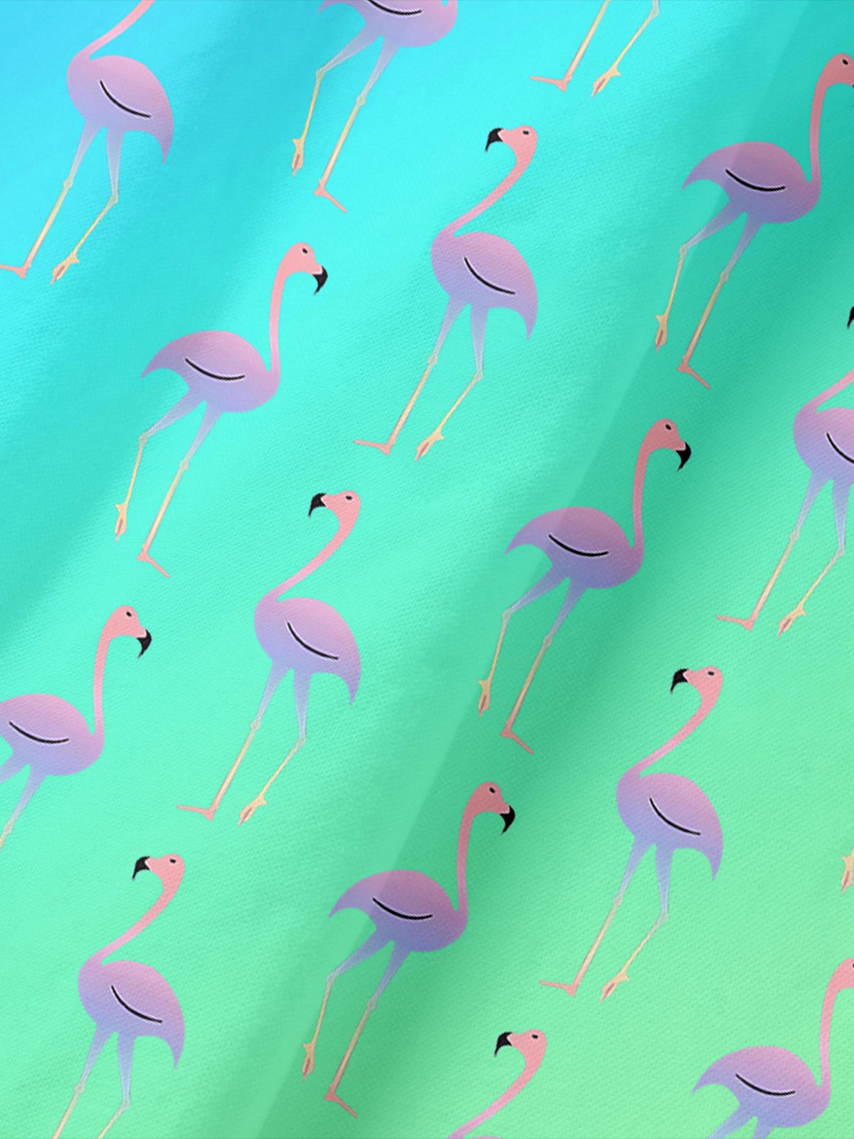 Hardaddy Moisture-wicking Golf Polo Ombre Flamingo
